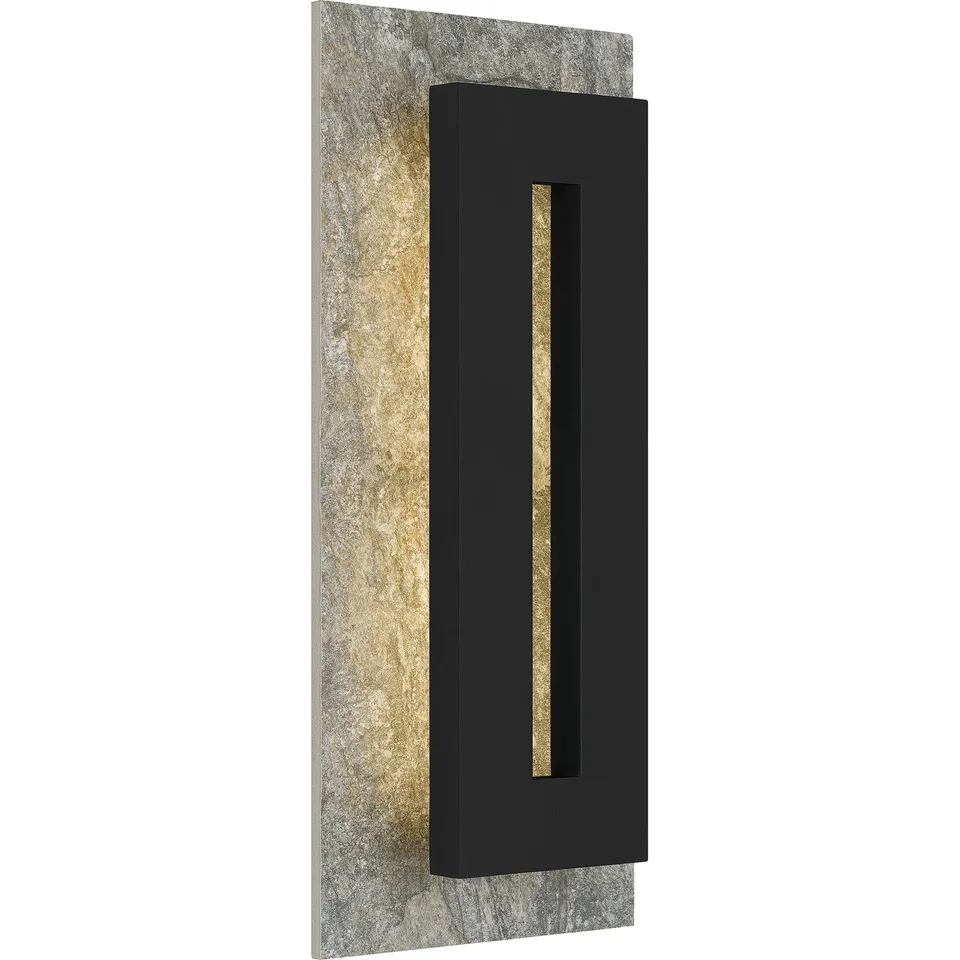 Quoizel Tate nástěnné svítidlo 22" earth black