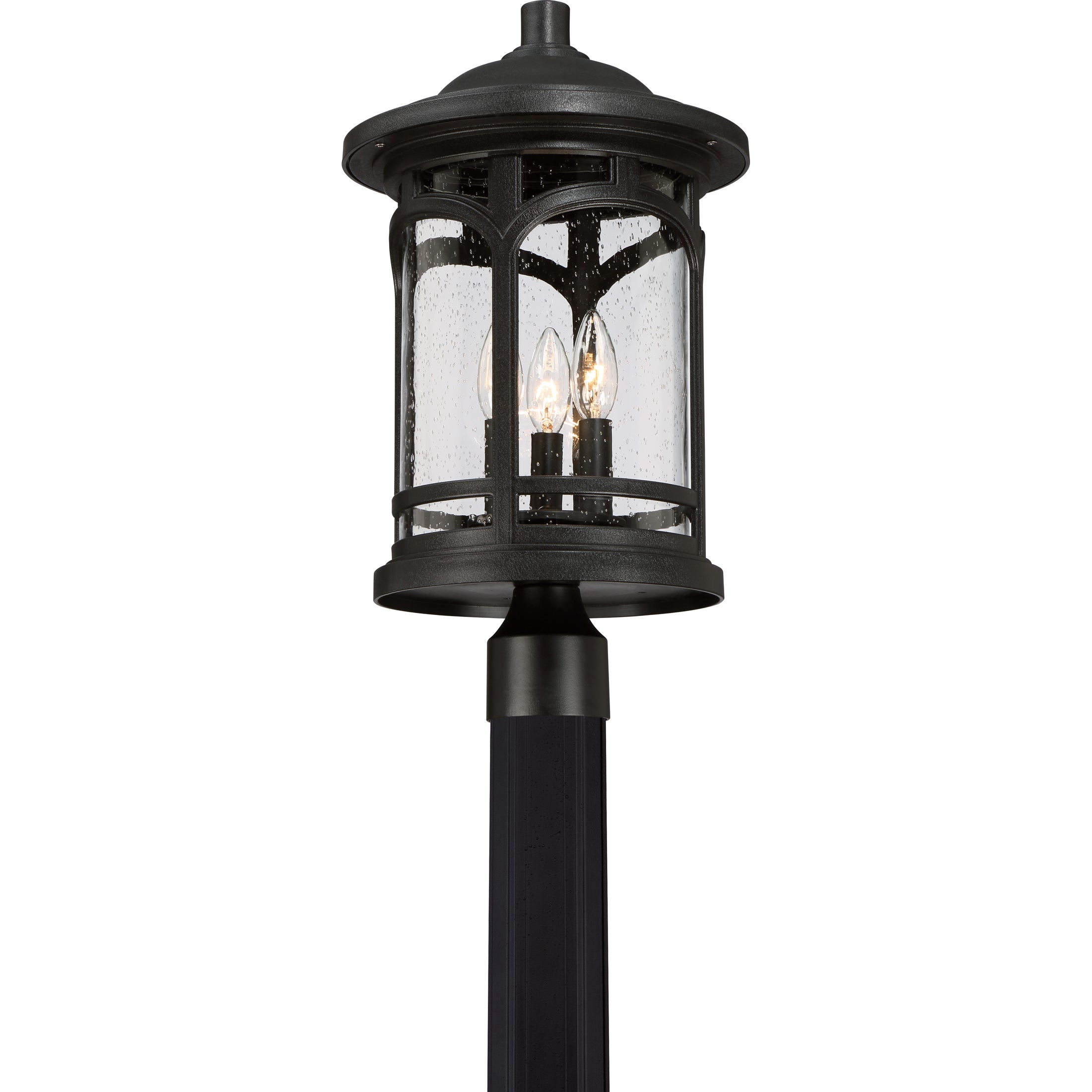 Quoizel Marblehead venkovní sloupová lucerna mystic black