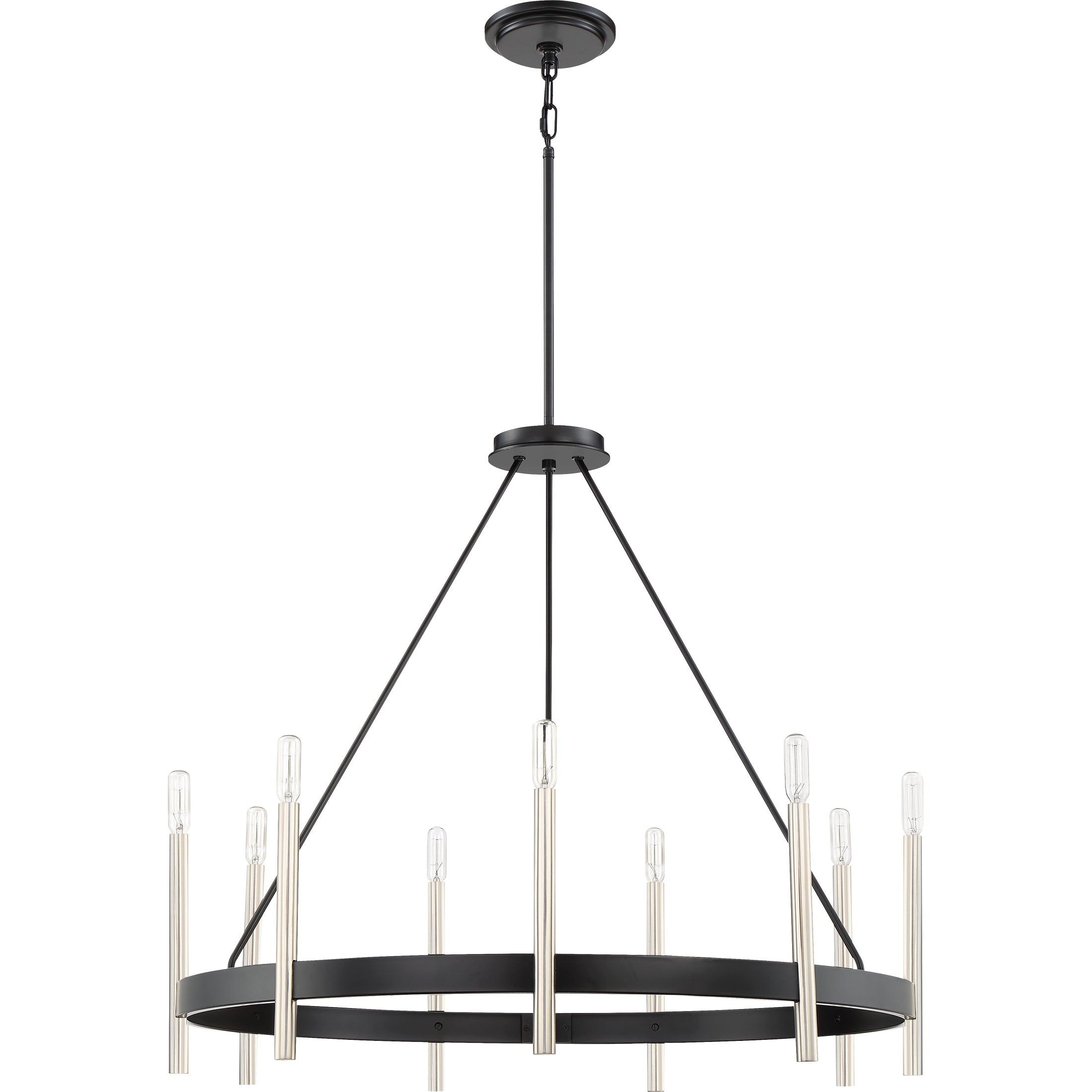Quoizel Anthem Chandelier lustr 6-světelný mystic black
