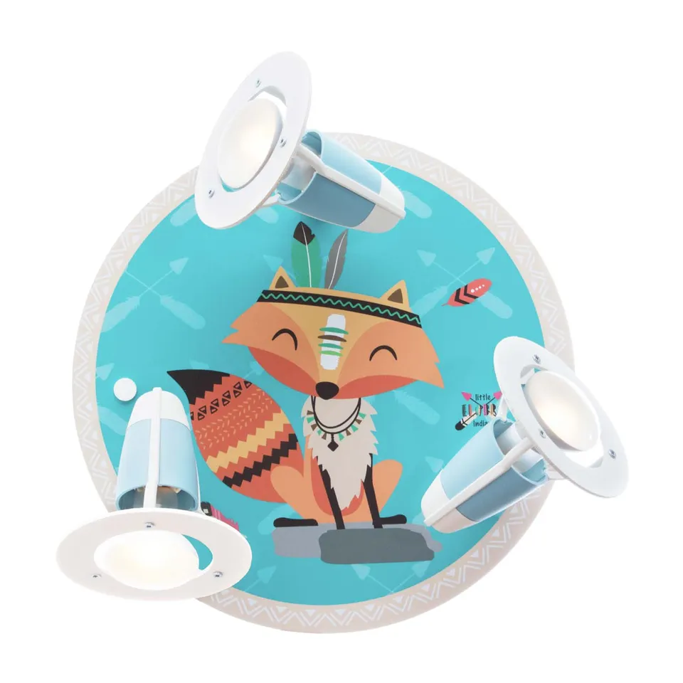 Elobra Little Indians Fuchs Filip stropní bodovka 3xE14