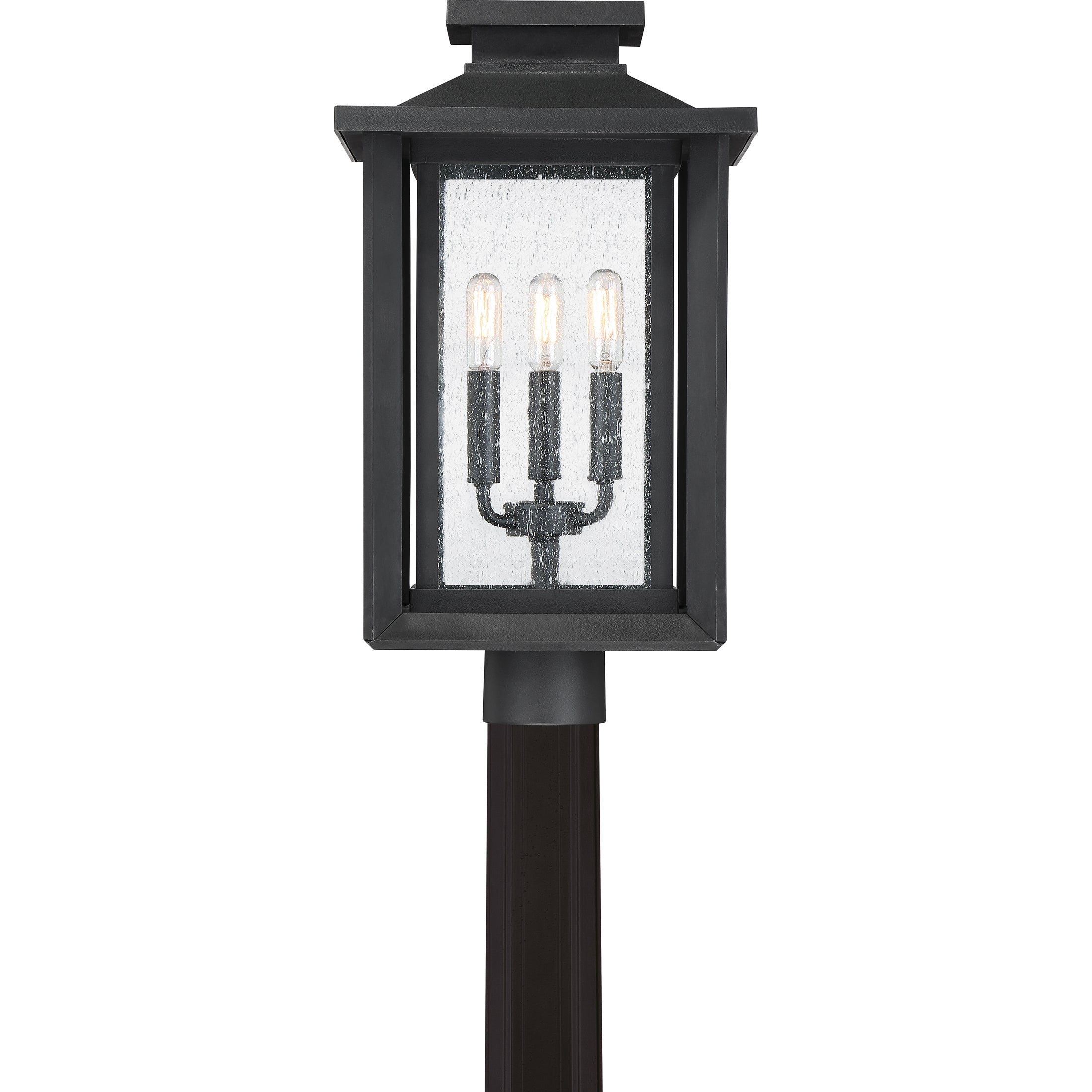 Quoizel Wakefield Post Light svítidlo Earth Black