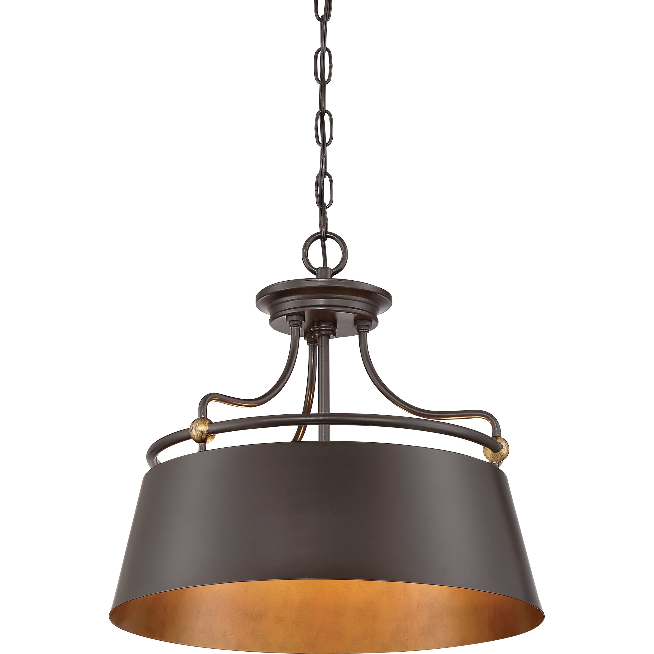Quoizel Fairview závěsné svítidlo Western Bronze 61 cm