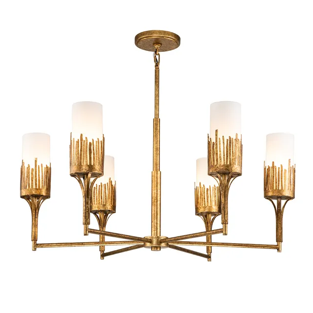 Gilded Nola Sawgrass 6 lustr zlatá 6ramenný