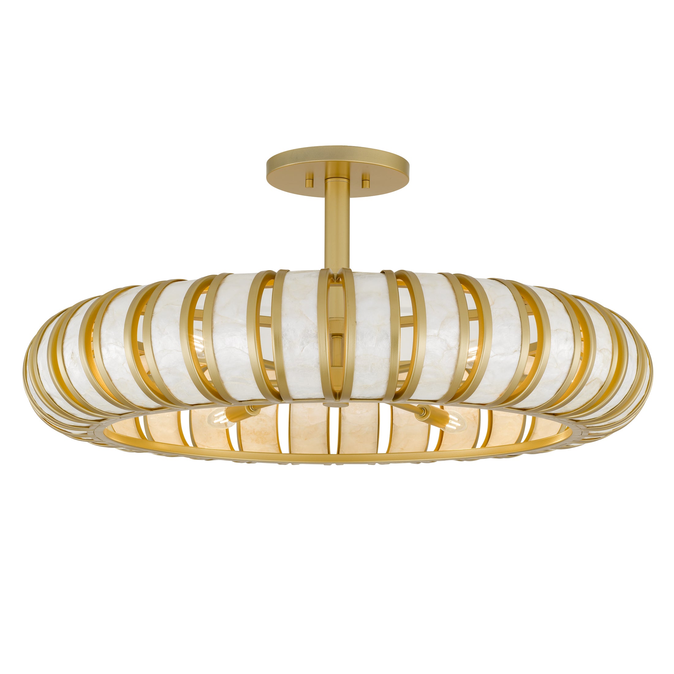 Quoizel Knight Convertible Pendant závěsné svítidlo zlaté 76 cm