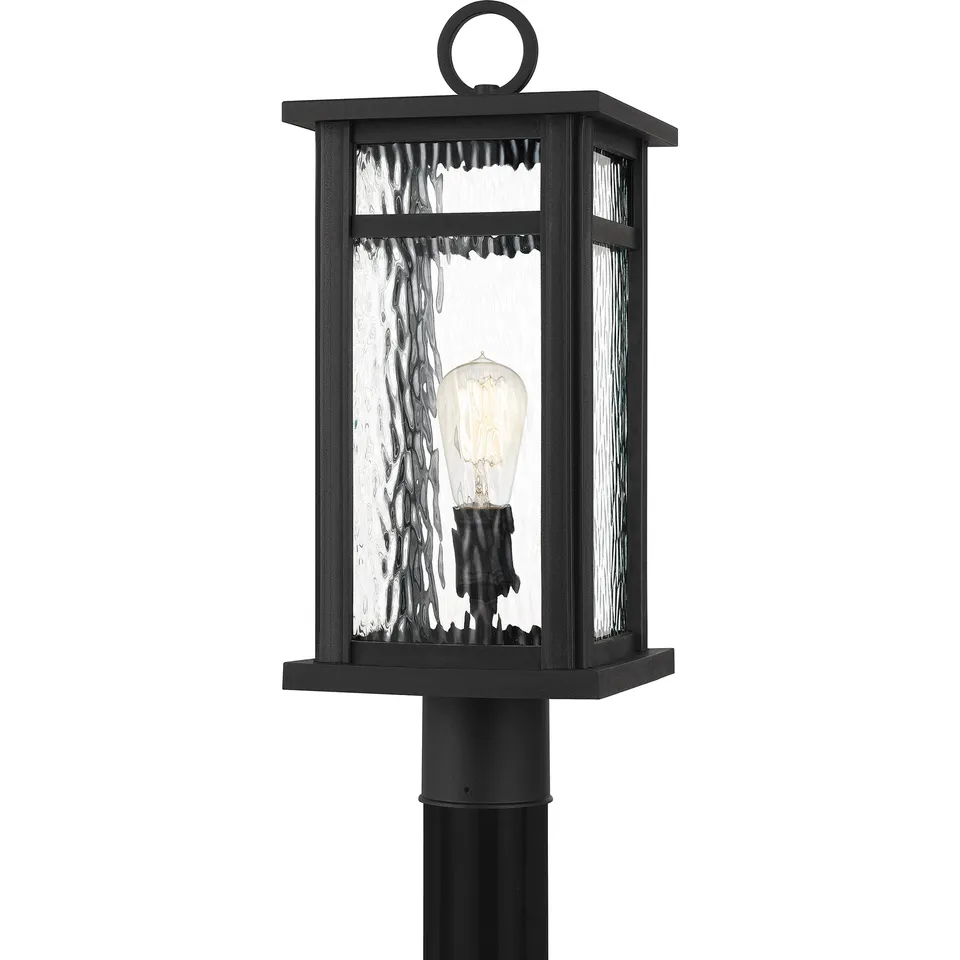 Quoizel Moira sloupová lampa Earth Black