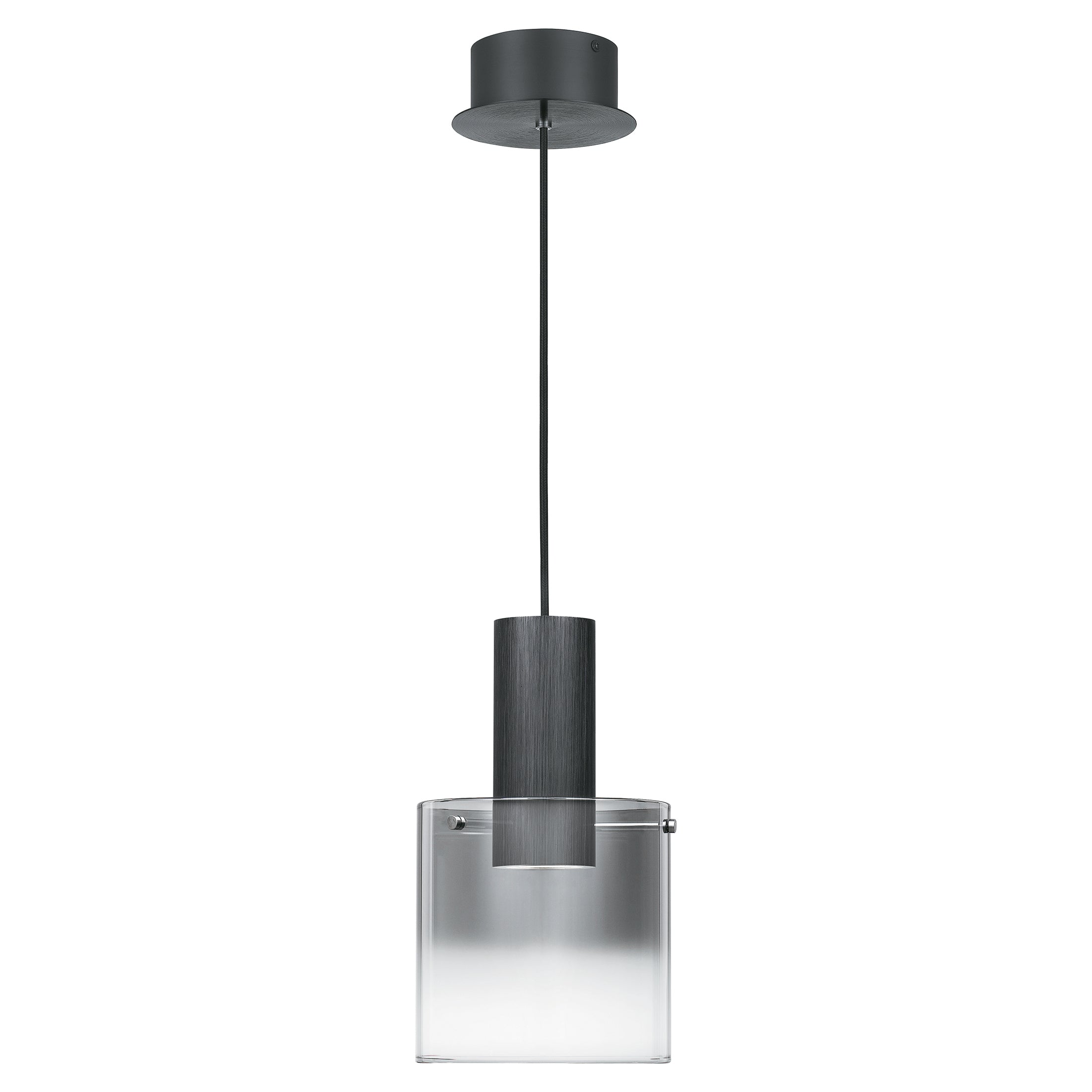 Quoizel Kilmer mini závěsné světlo earth black