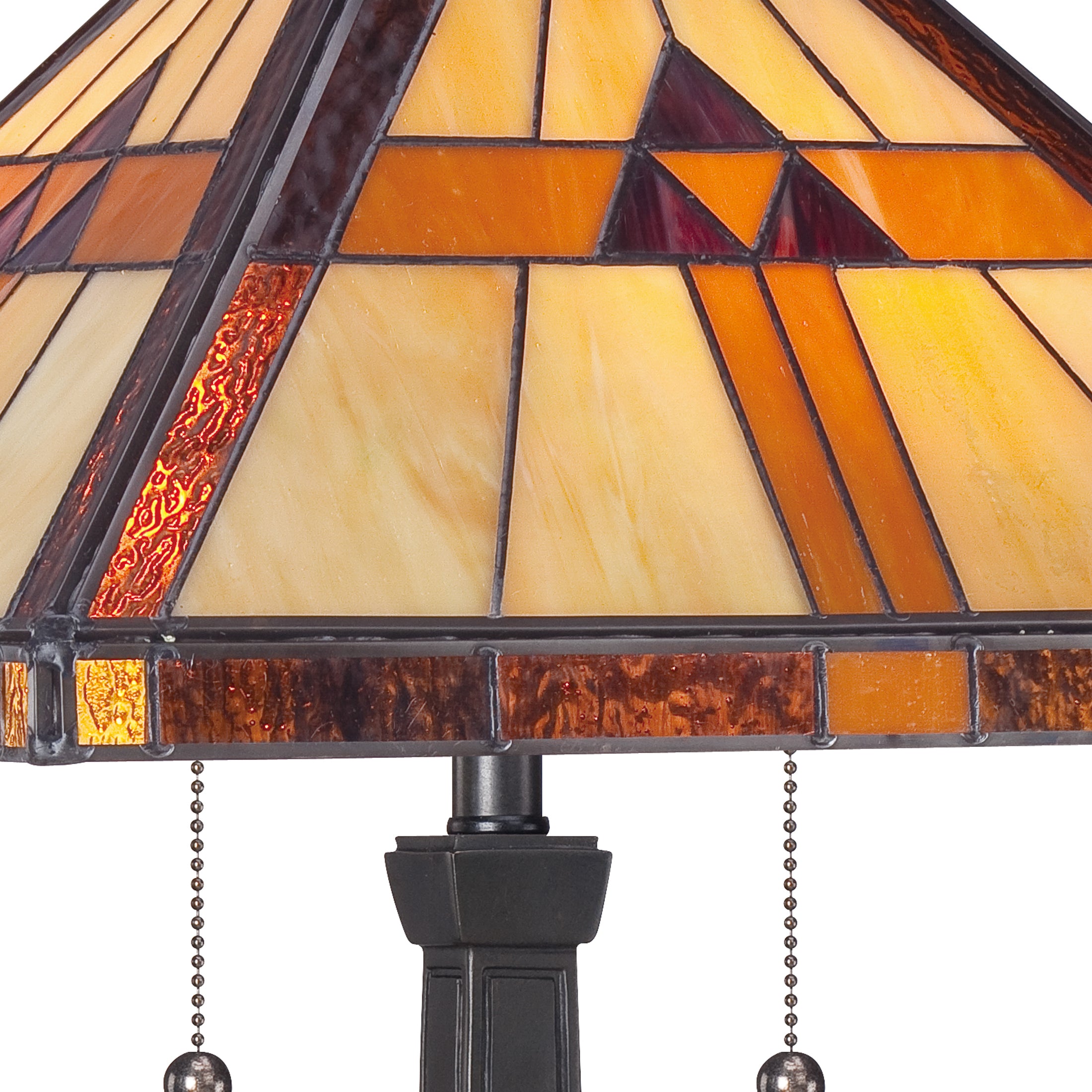 Quoizel Bryant stolní lampa vintage bronze