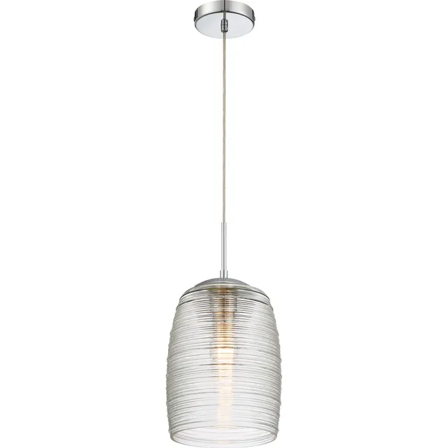 Quoizel Rebound Mini Pendant závěsné svítidlo polished chrome