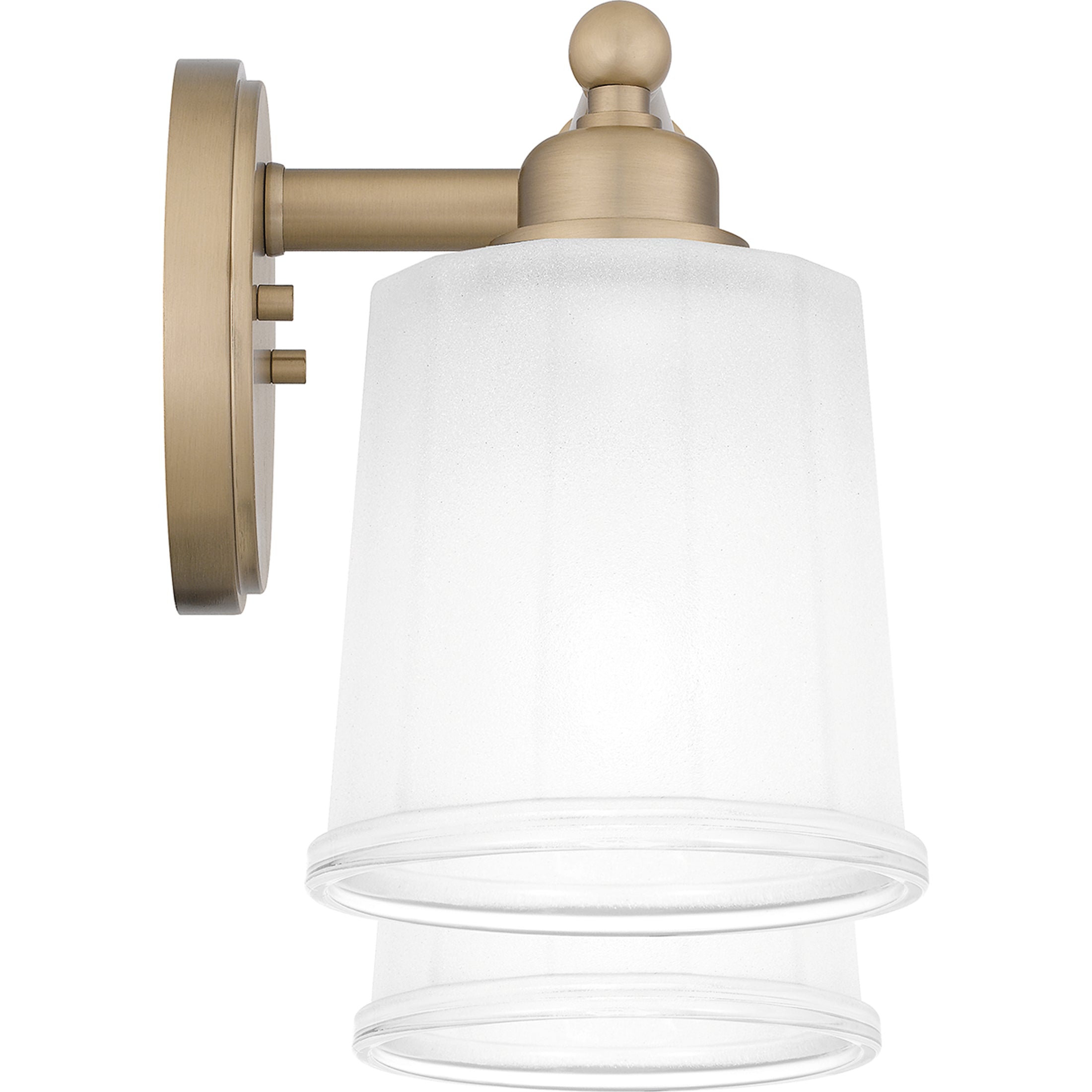 Quoizel Cecilia Bath Light koupelnové svítidlo Brushed Nickel