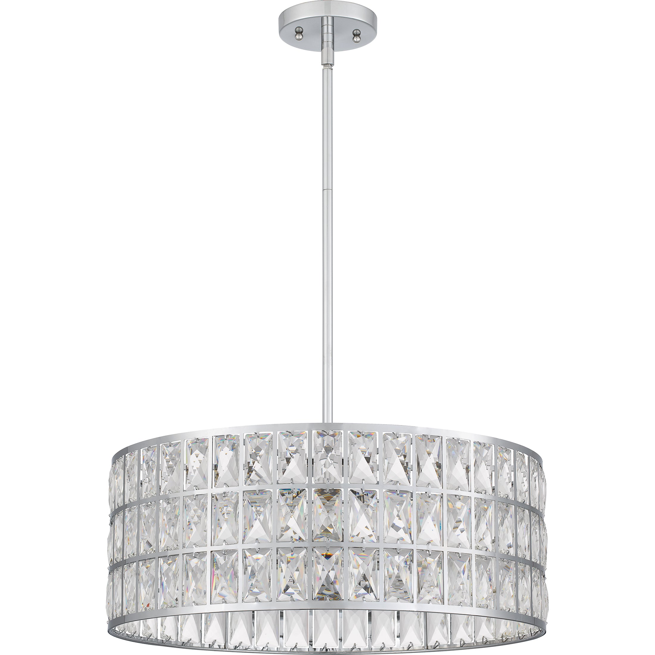 Quoizel Gibson Pendant závěsný lustr černá krystal