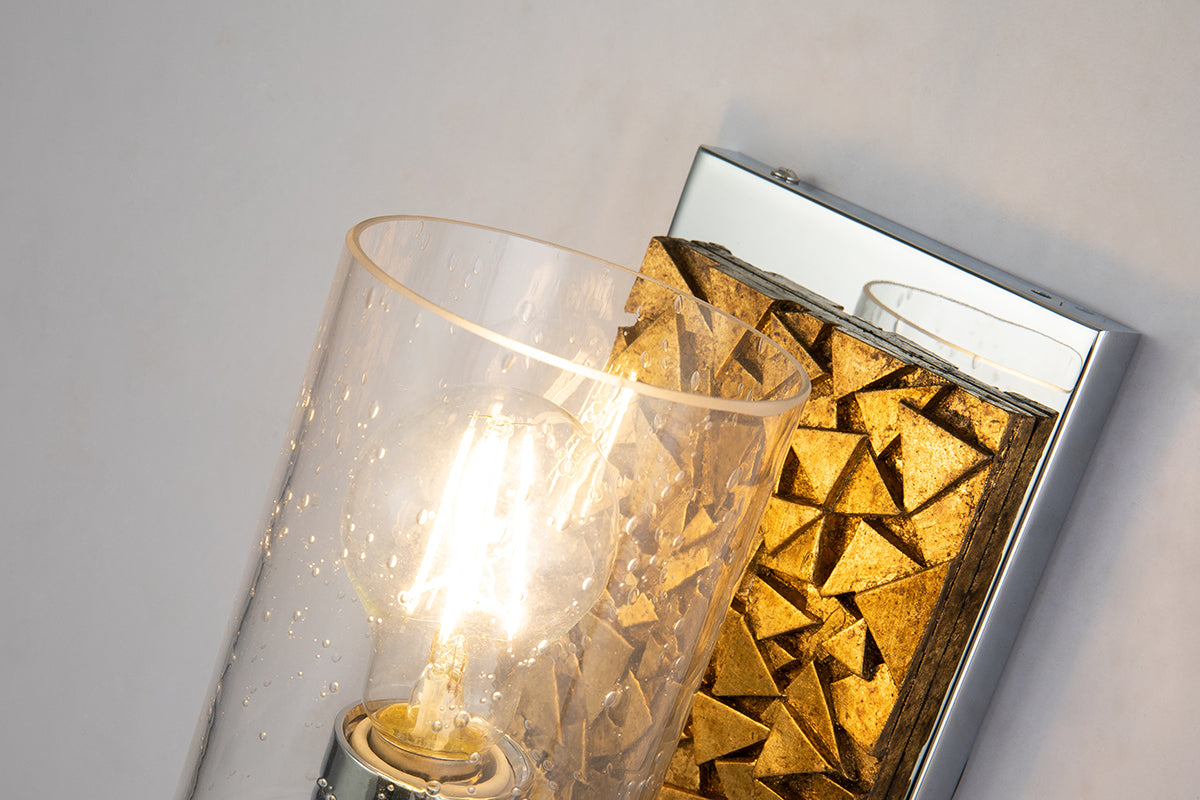 Gilded Nola Bocage 1 Light koupelnové svítidlo chrom