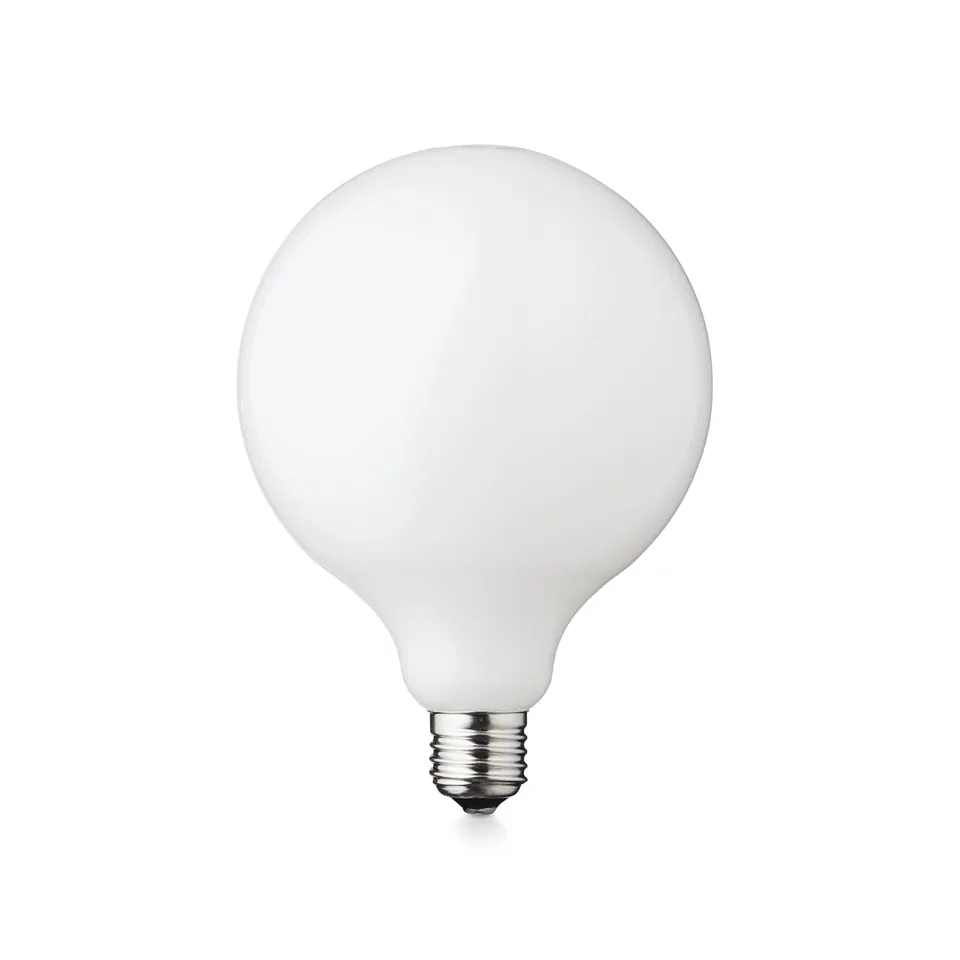 DESIGN BY US Globe Bulb Ø125 5W Milky LED žárovka E27