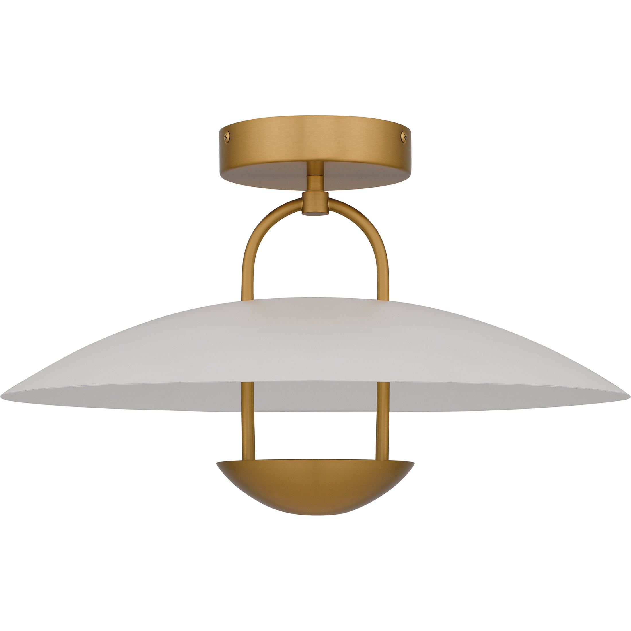 Quoizel Bingham Semi-Flush stropní svítidlo zlaté