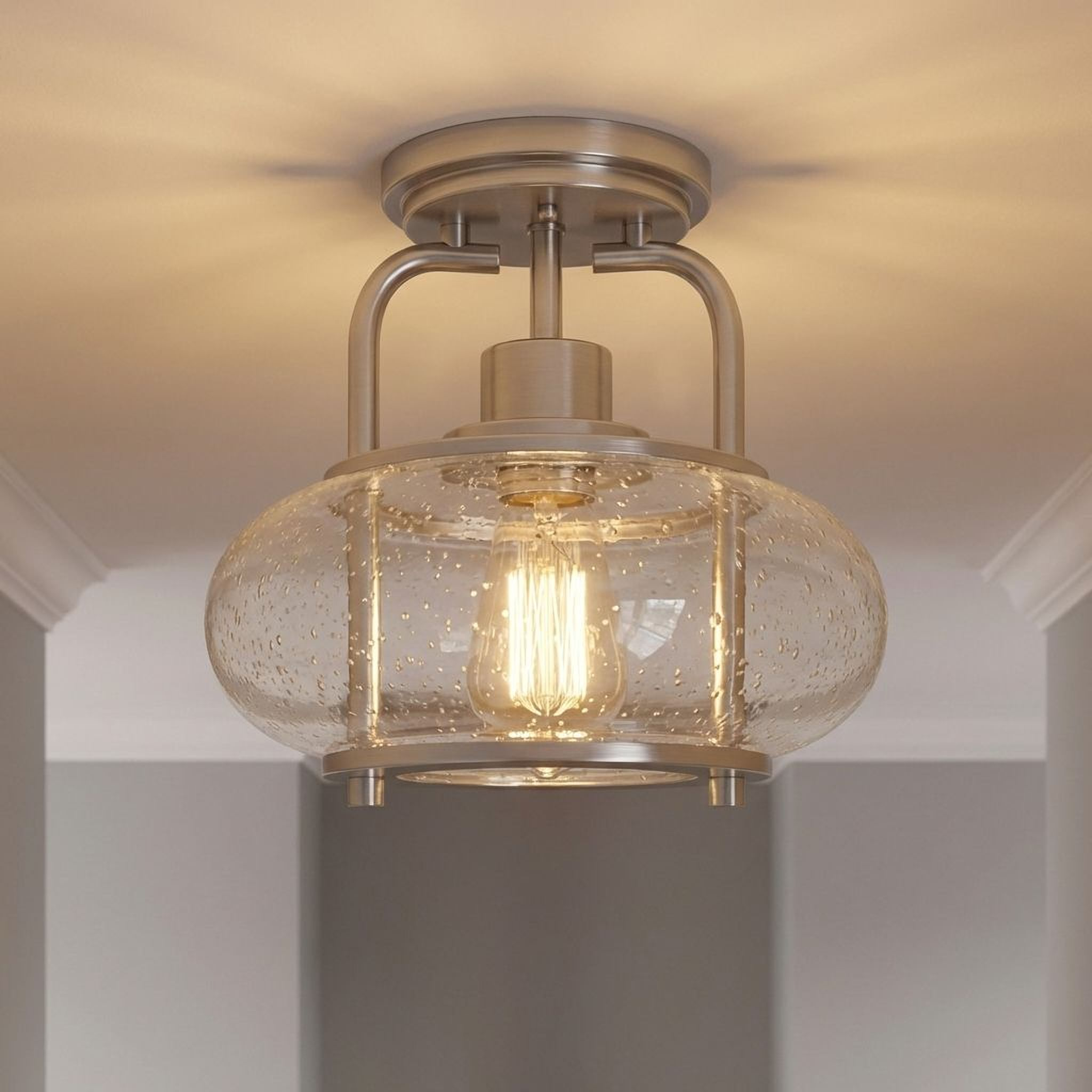 Quoizel Trilogy Semi-Flush stropnice starý bronz 30 cm