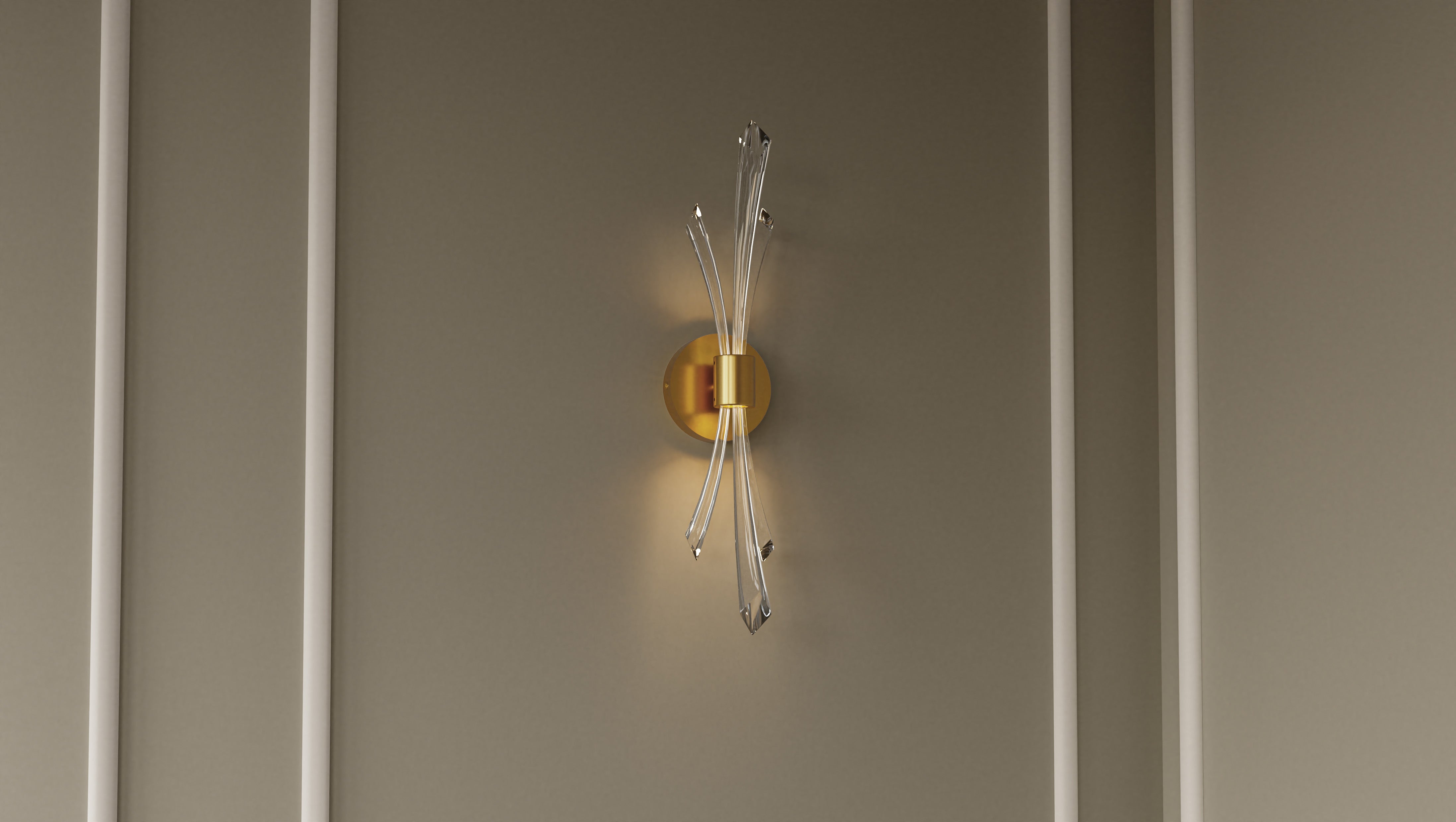 Quoizel Cecily Wall Sconce nástěnné svítidlo zlatá