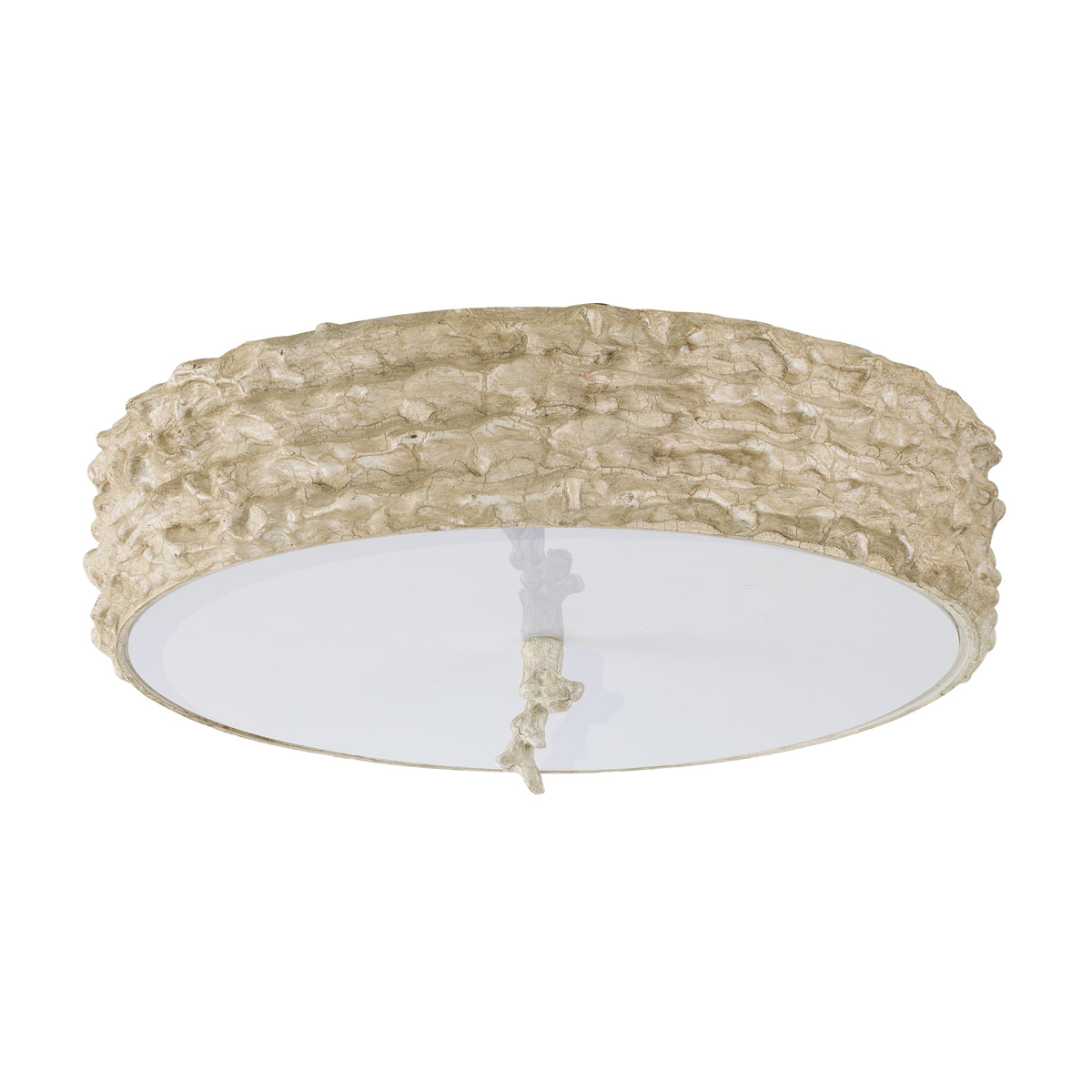 Gilded Nola Trellis 16" stropní svítídlo Putty