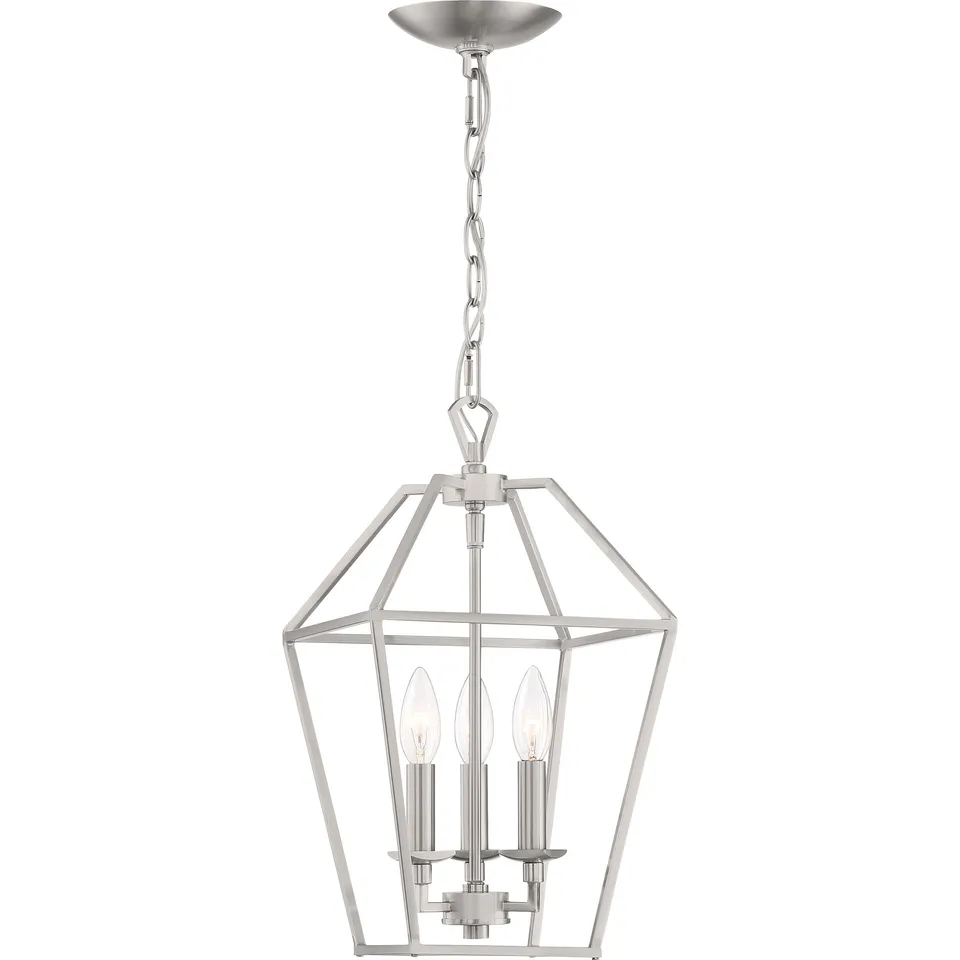 Quoizel Aviary závěsné svítidlo nikl mini