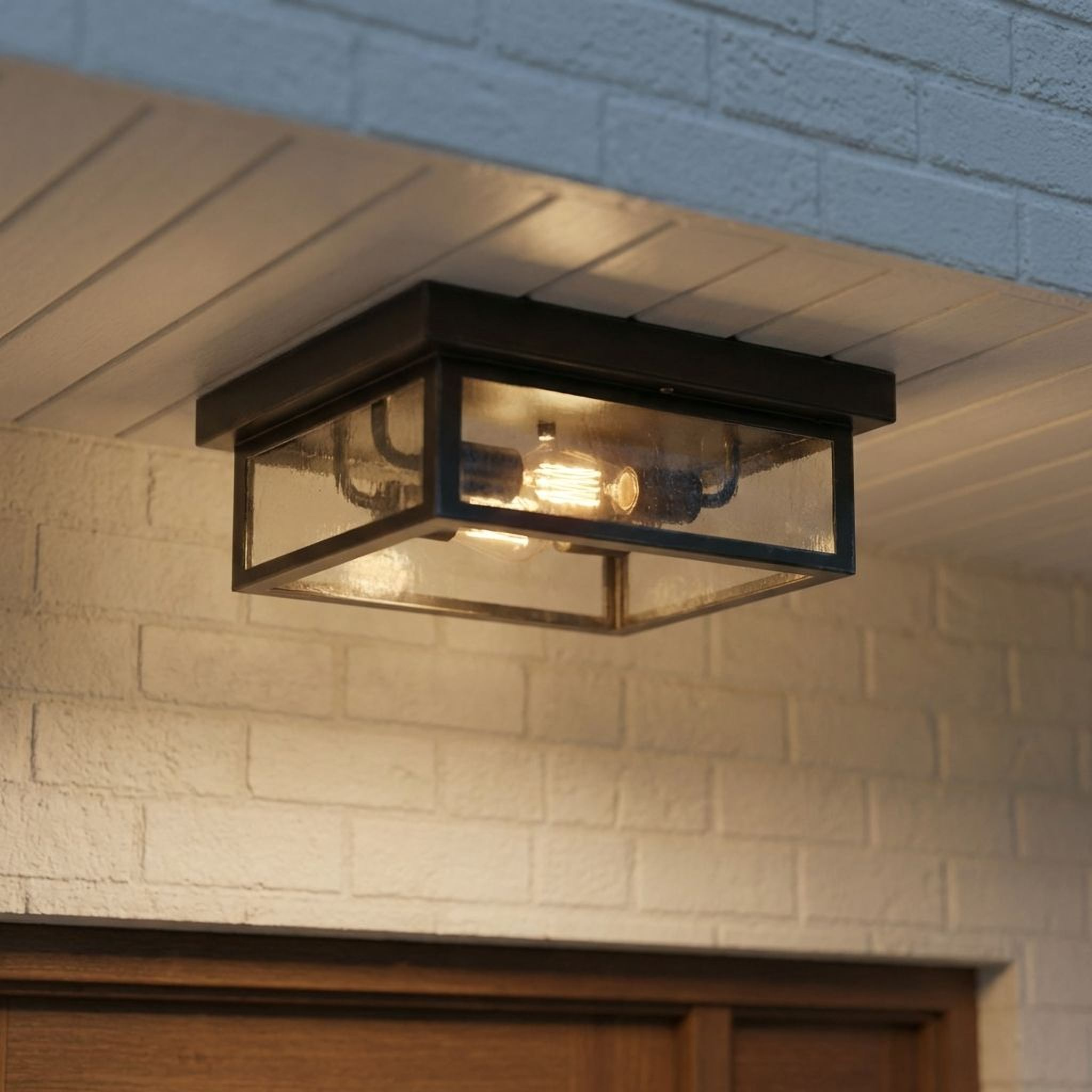 Quoizel Westover Outdoor Flush Mount venkovní černá