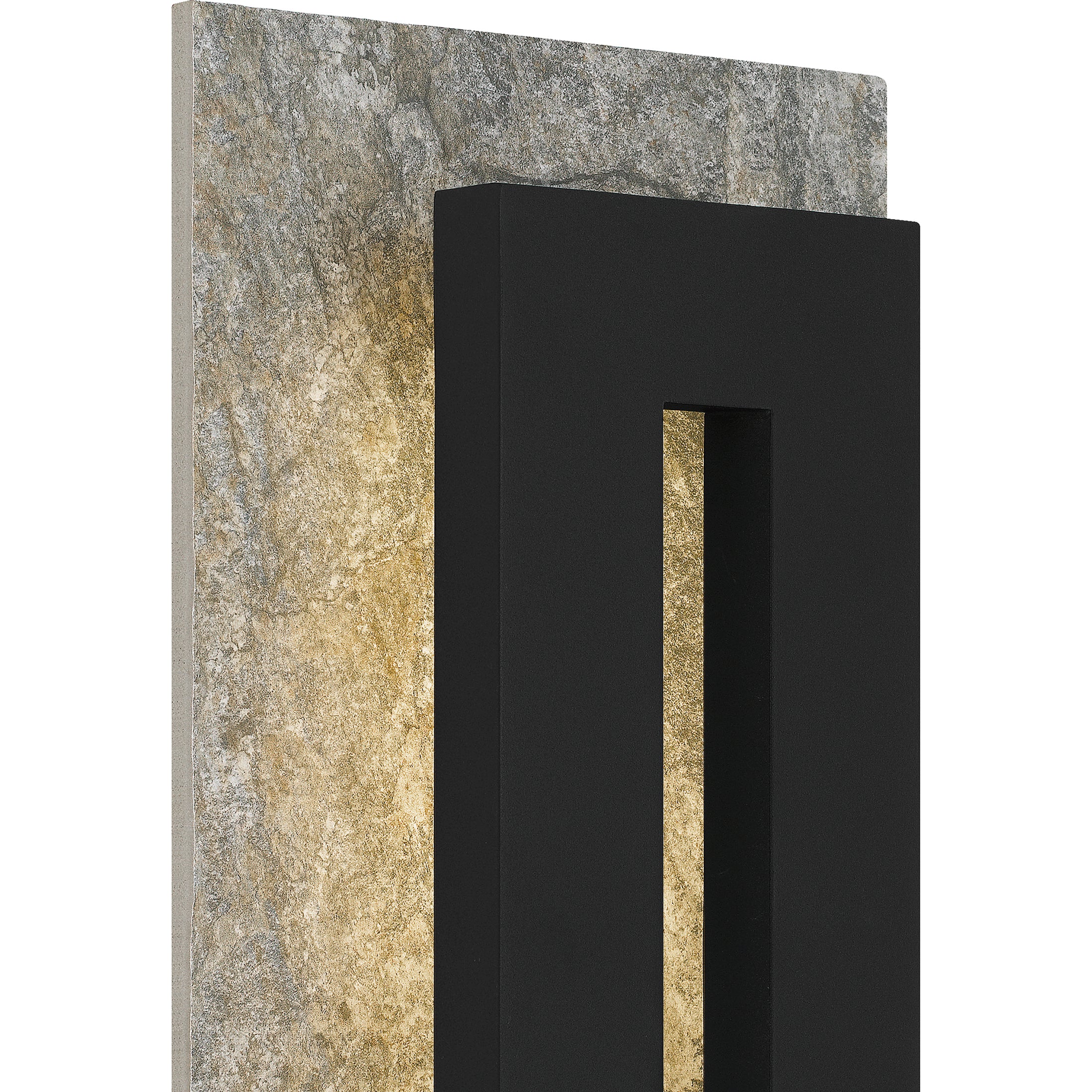 Quoizel Tate nástěnné svítidlo 22" earth black