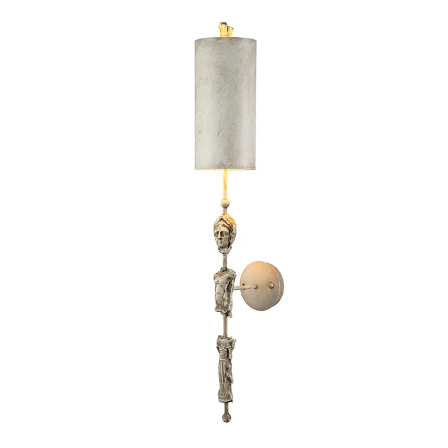 Gilded Nola Fragment nástěnné svítídlo bone 37 palců