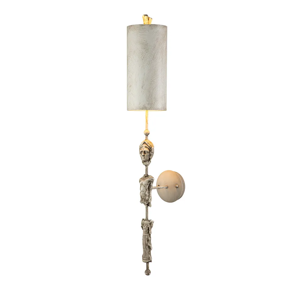 Gilded Nola Fragment nástěnné svítídlo bone 37 palců