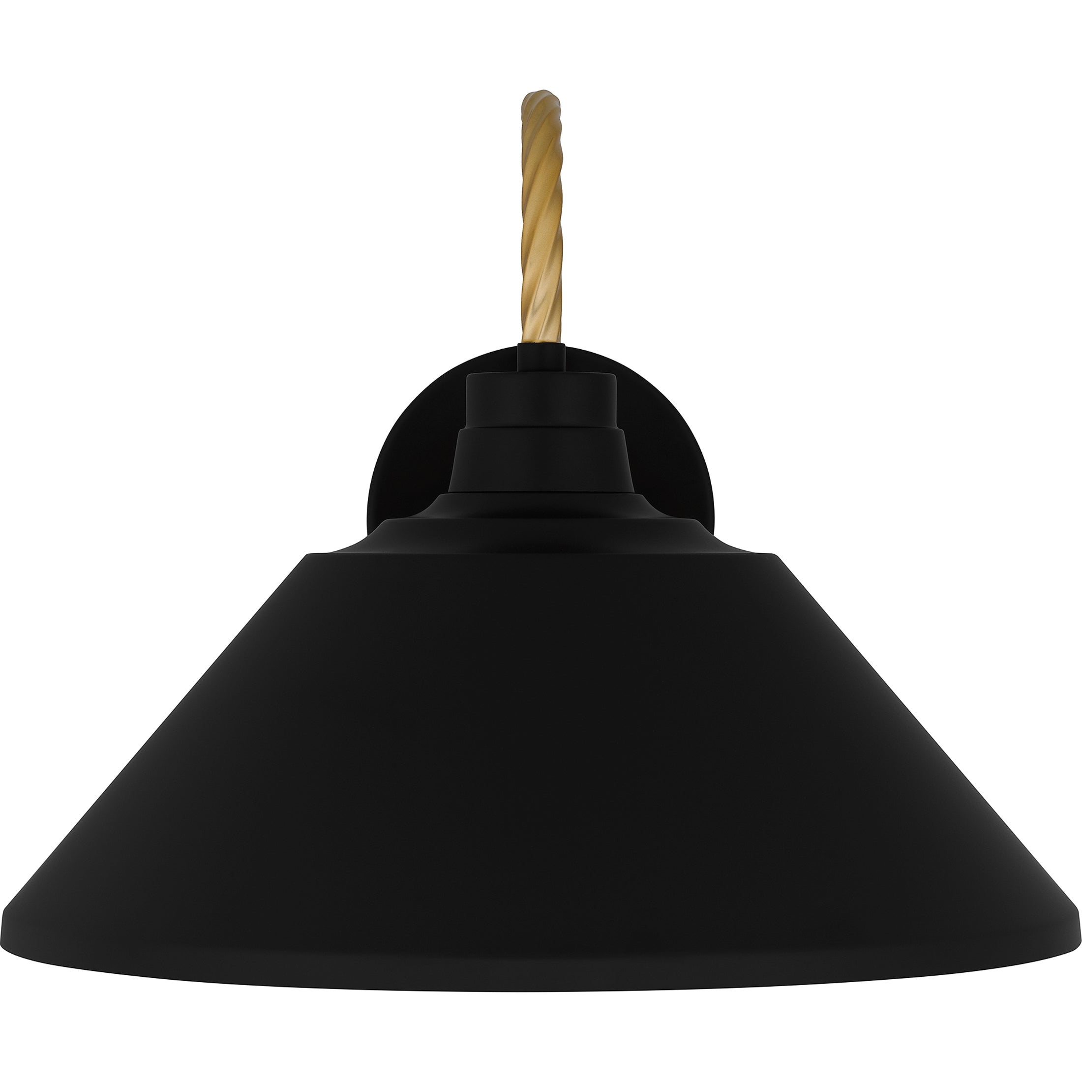 Quoizel Longshore venkovní svítidlo Matte Black 12"