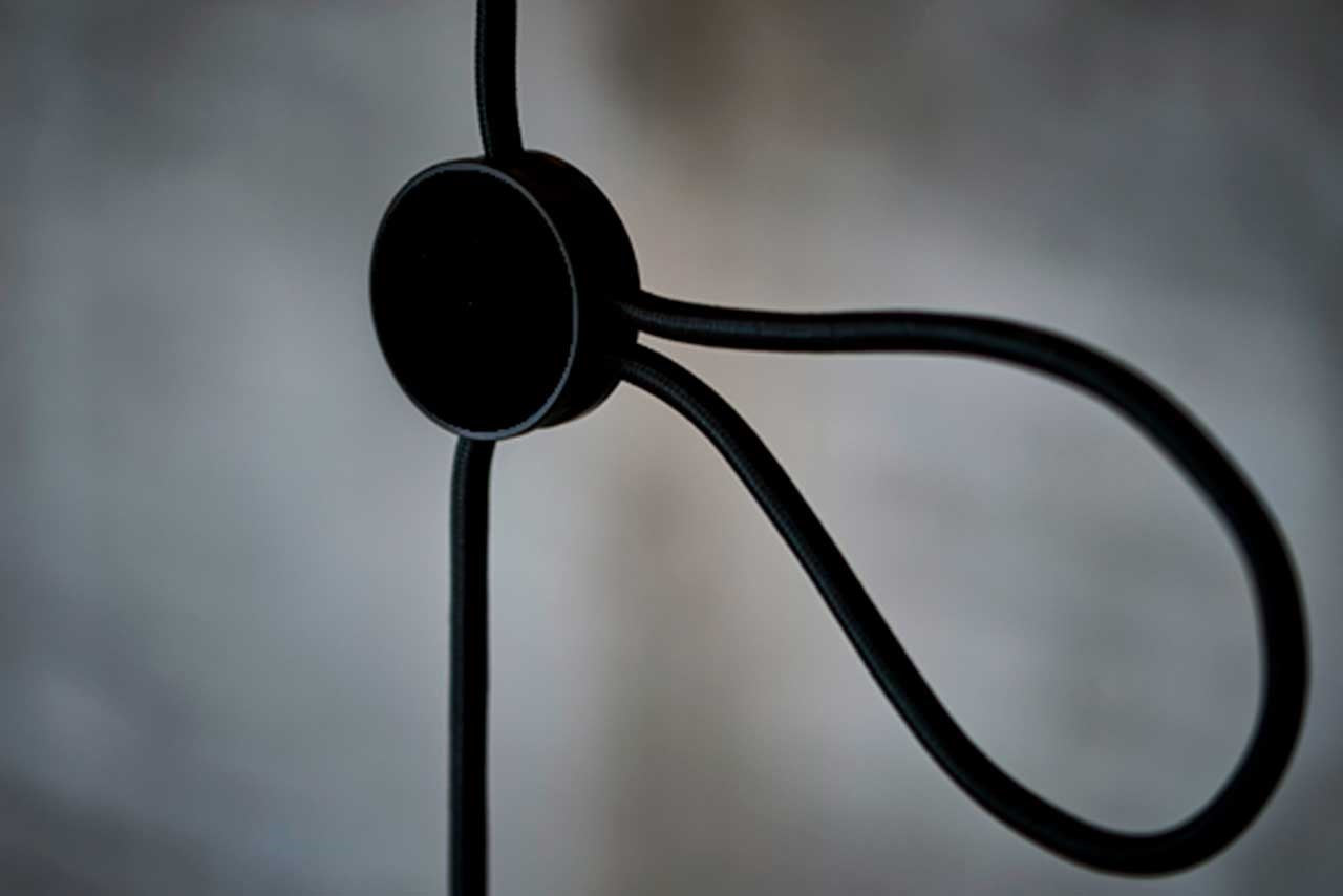 LE KLINT 501 Cord Adjuster regulátor kabelu černý