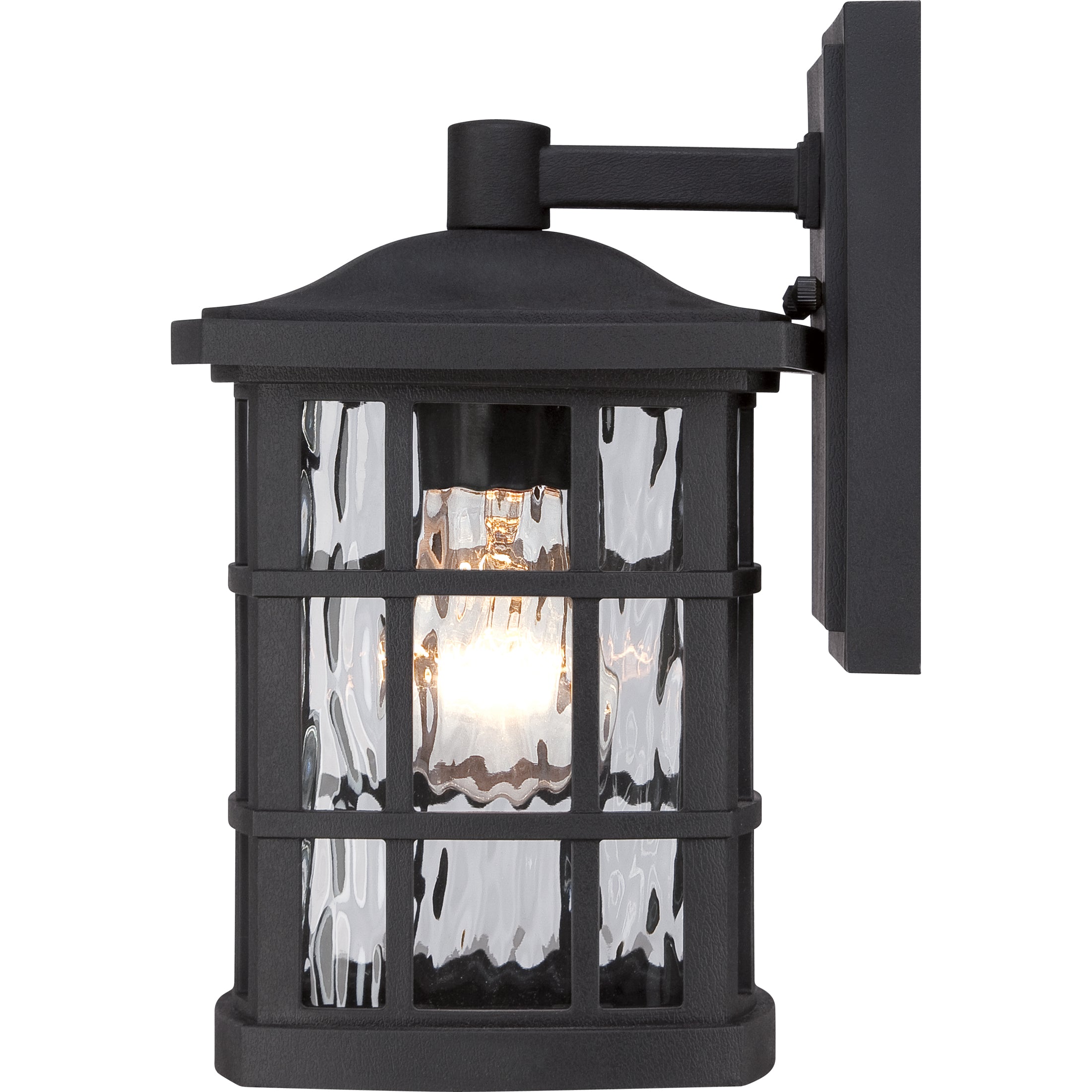 Quoizel Stonington Wall Light lampa Mystic Black 13"