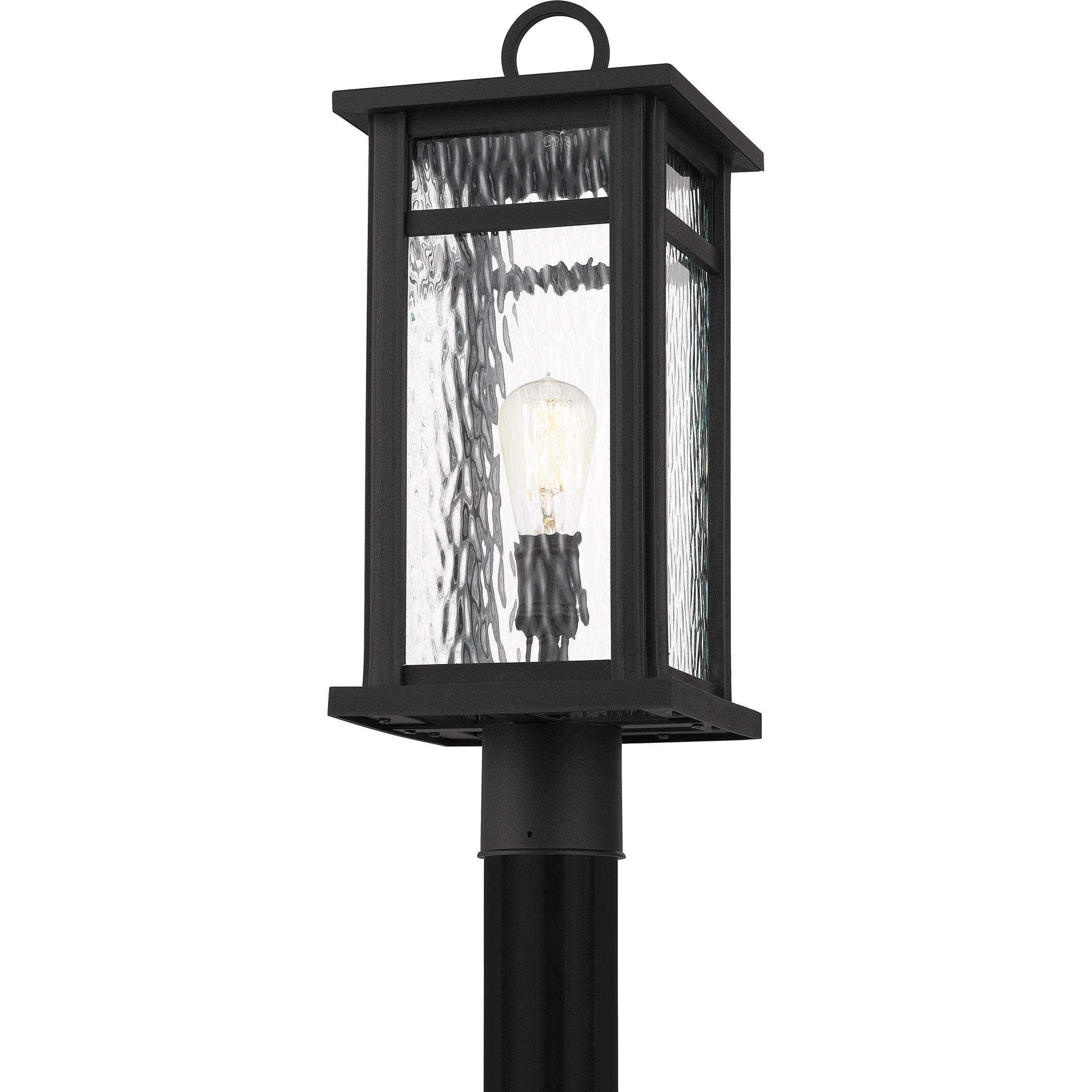 Quoizel Moira sloupová lampa Earth Black