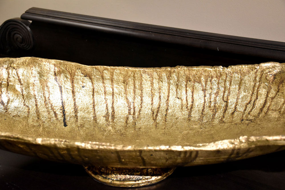 Gilded Nola Forshey dekorativní mísa zlatá