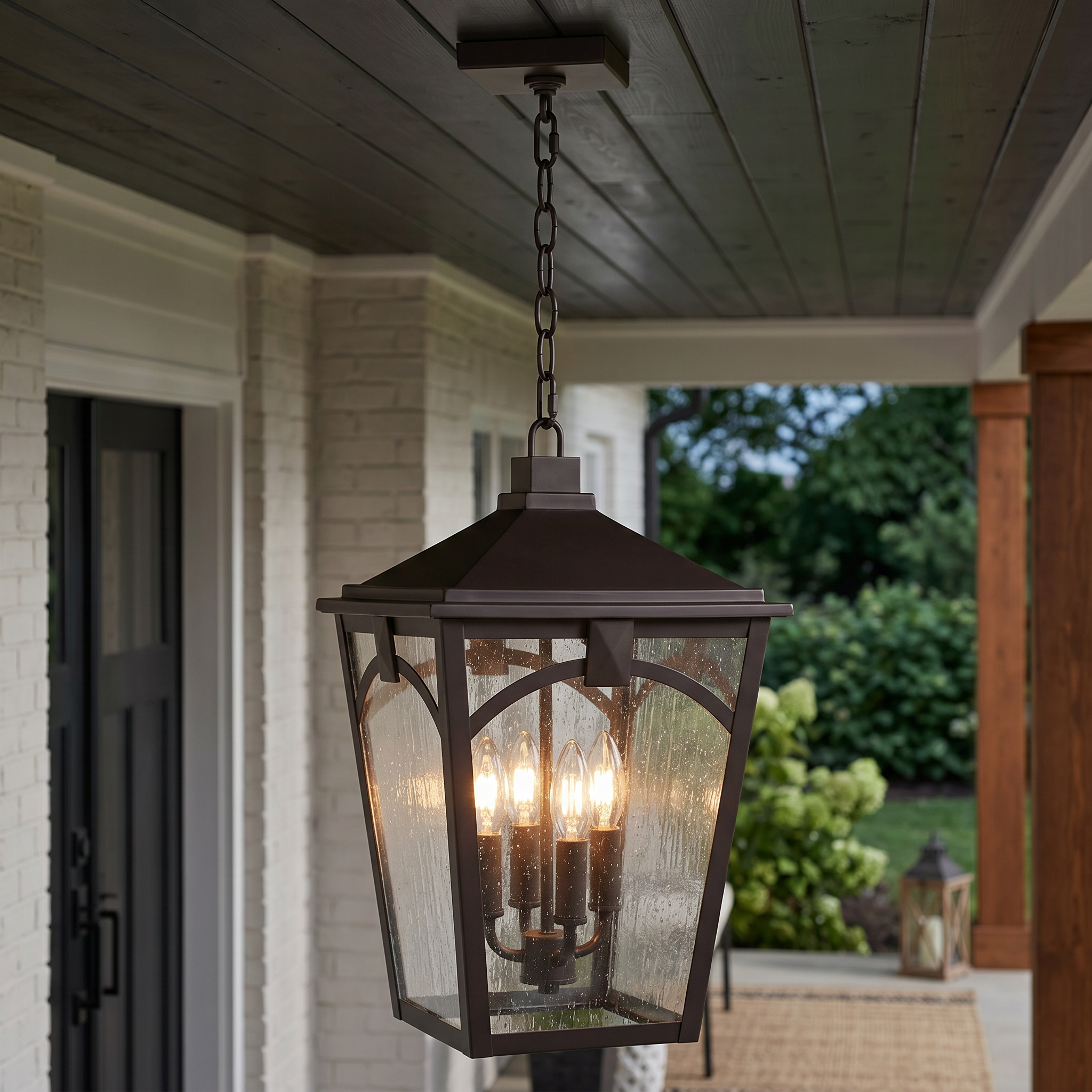 Quoizel Jaxon Hanging Light závěs western bronze