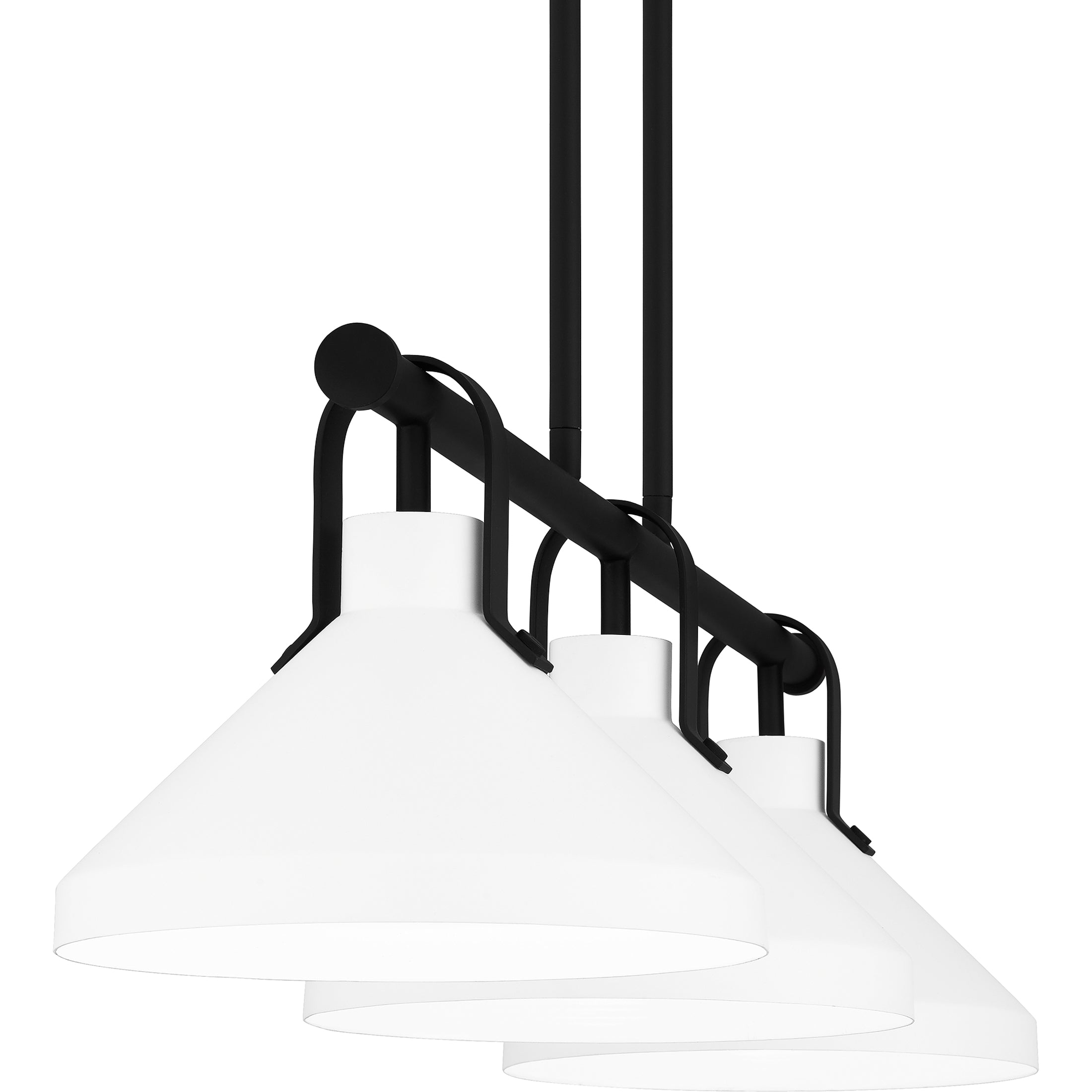 Quoizel Brink Island Light ostrovní lustr černý