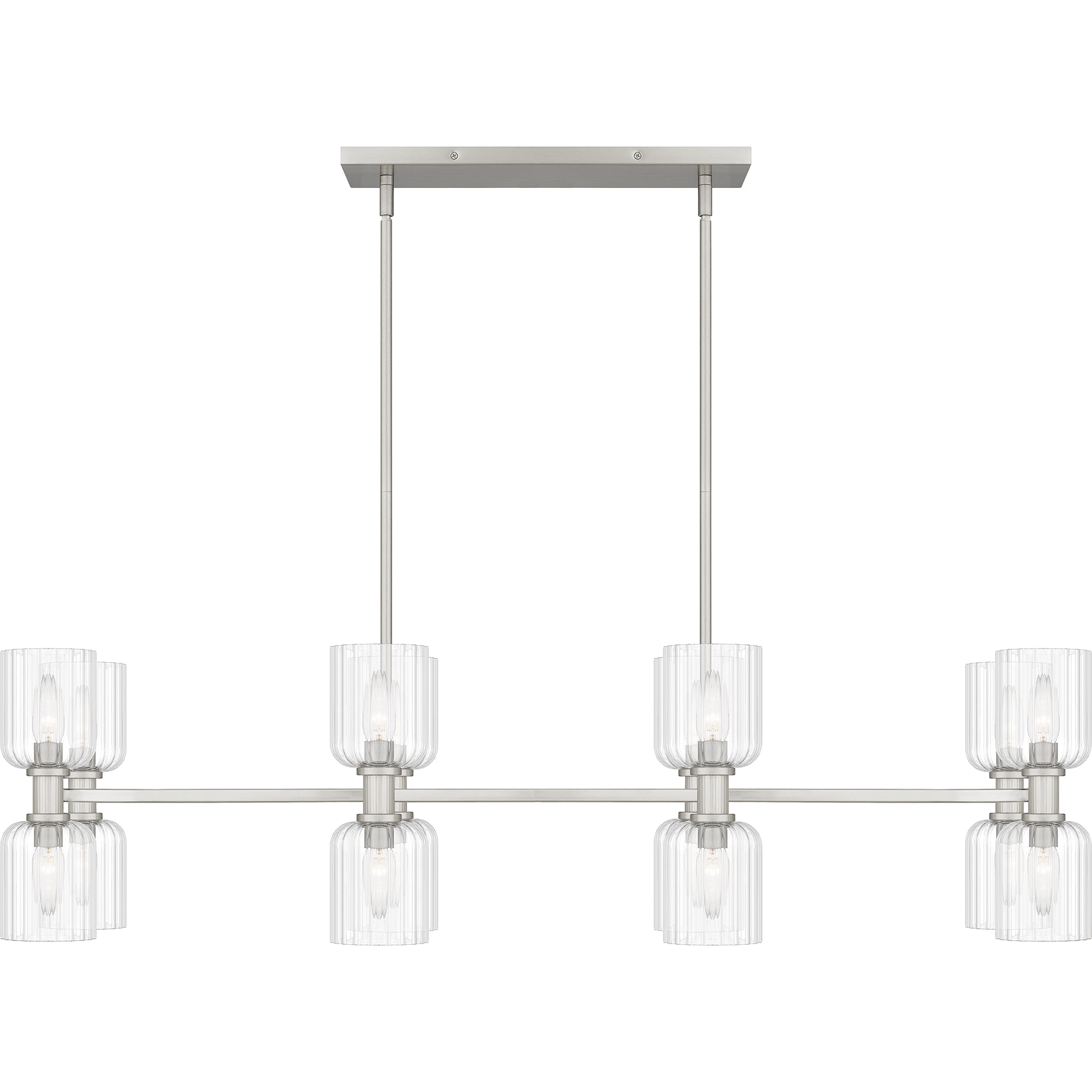 Quoizel Ramada Island Light závěsné svítídlo brushed nickel