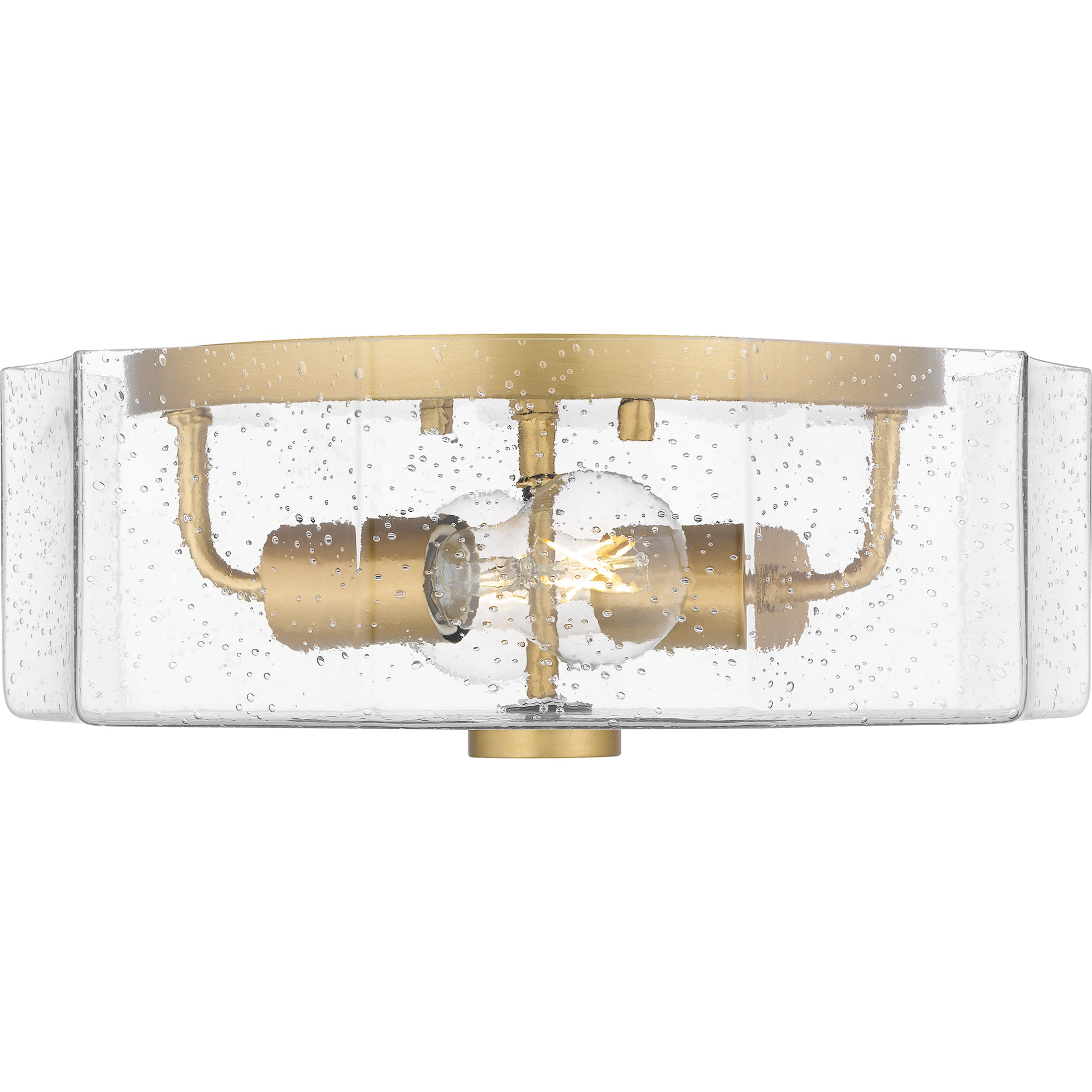 Quoizel Kaplan stropní svítídlo Polished Chrome sklo