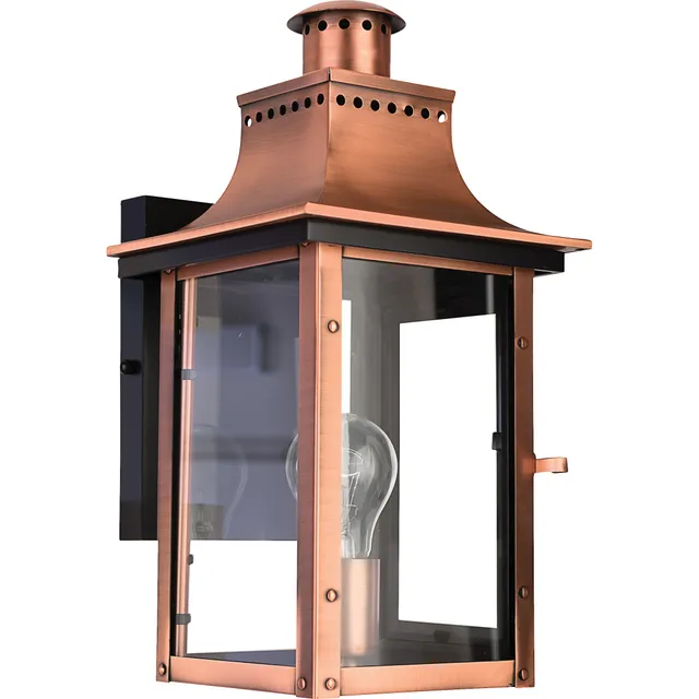 Quoizel Chalmers Wall Light nástěnná lucerna měděná