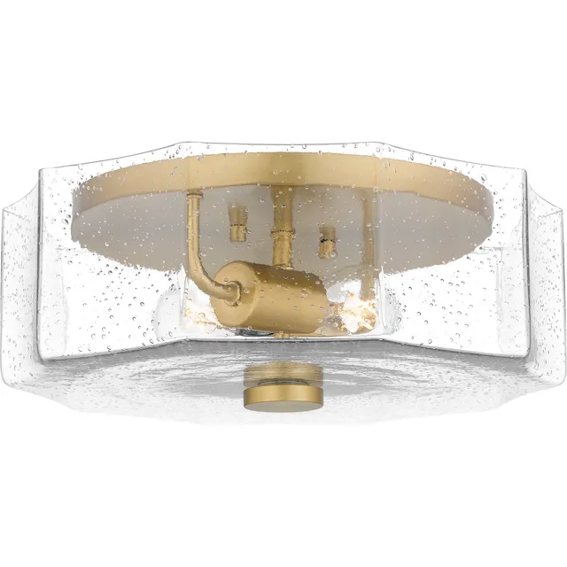 Quoizel Kaplan stropní svítídlo Polished Chrome sklo