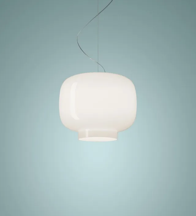 Foscarini Chouchin 3 Bianco závěsné svítídlo bílé