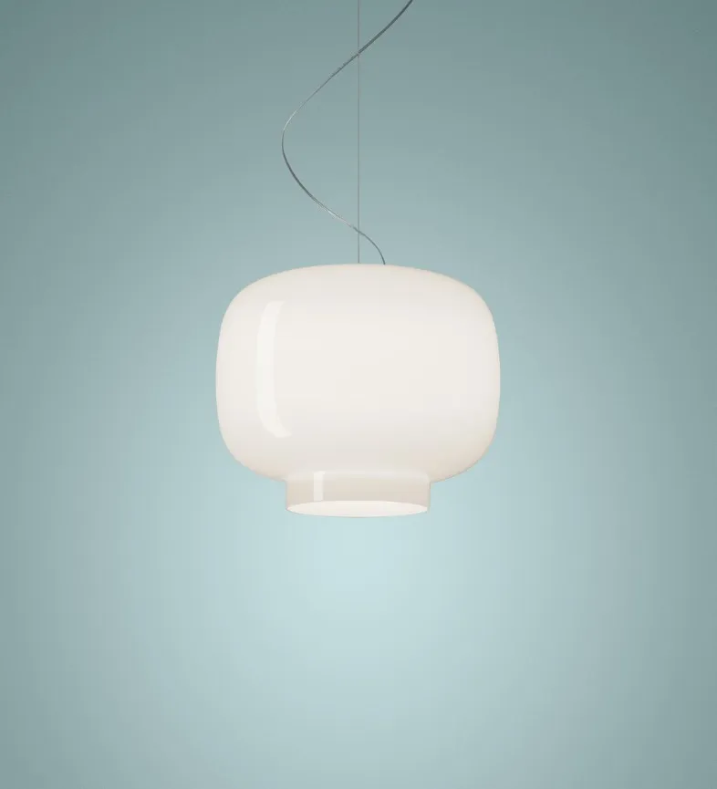 Foscarini Chouchin 3 Bianco závěsné svítídlo bílé