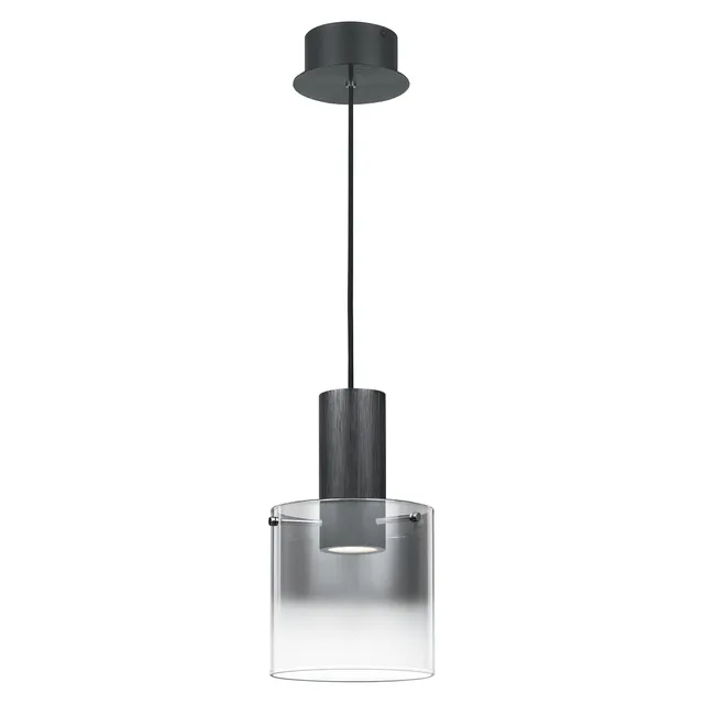 Quoizel Kilmer mini závěsné světlo earth black