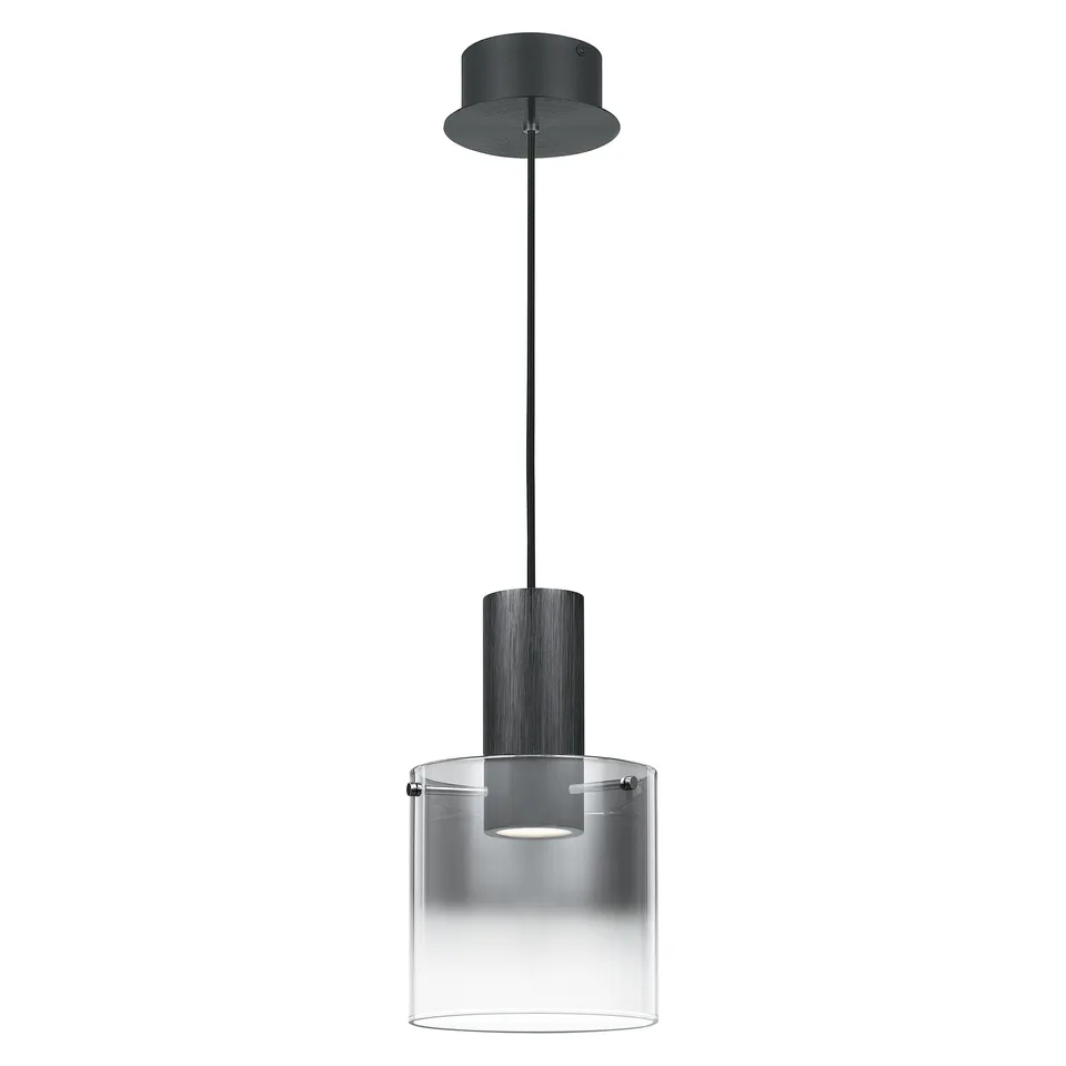 Quoizel Kilmer mini závěsné světlo earth black