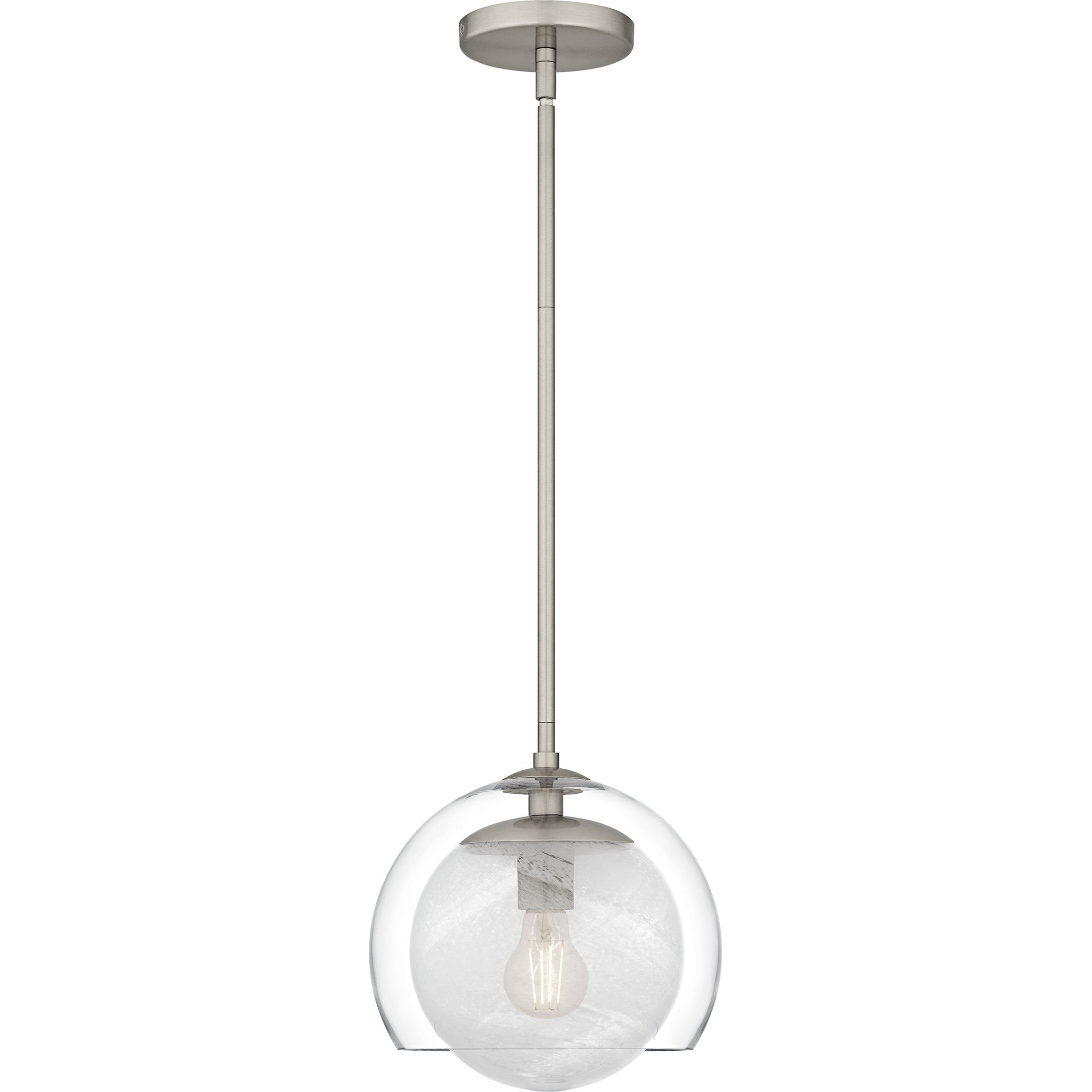 Quoizel Eslinger Mini Pendant závěsné svítidlo zlatá opál