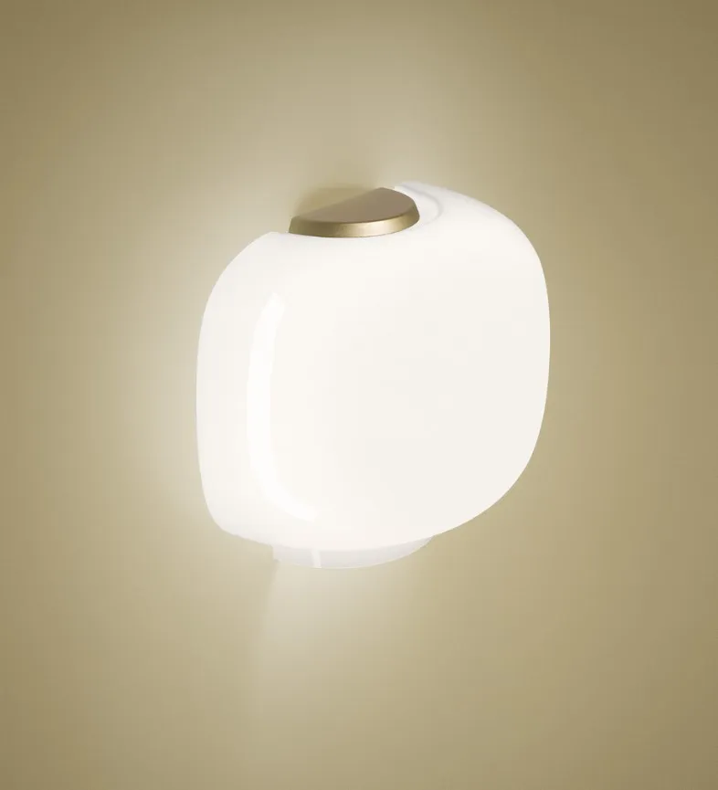 Foscarini Chouchin Semi nástěnné svítidlo sklo teplé