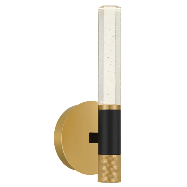 Quoizel Davies Wall Sconce nástěnné svítidlo broušená zlatá LED