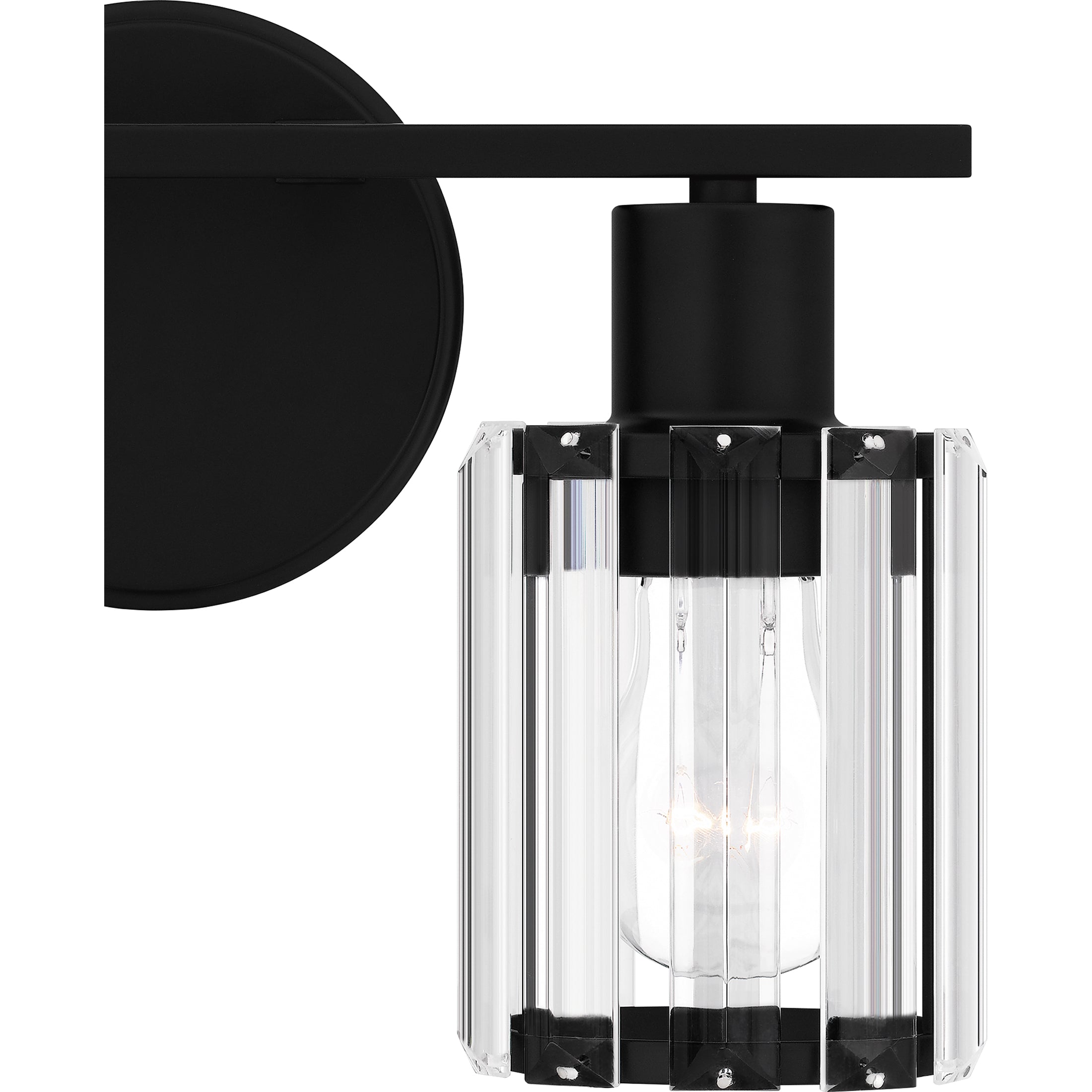 Quoizel Isla Bath Light koupelnové svítidlo černé 3 světla