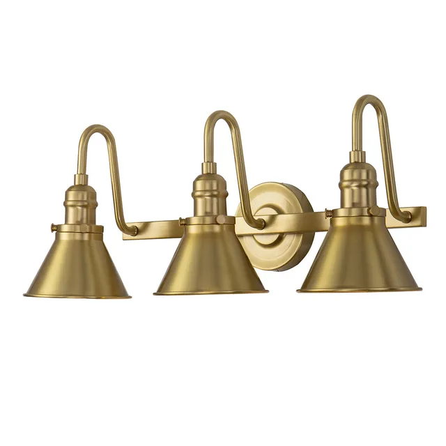 Gilded Nola Provence 3 koupelnové svítídlo retro lišta