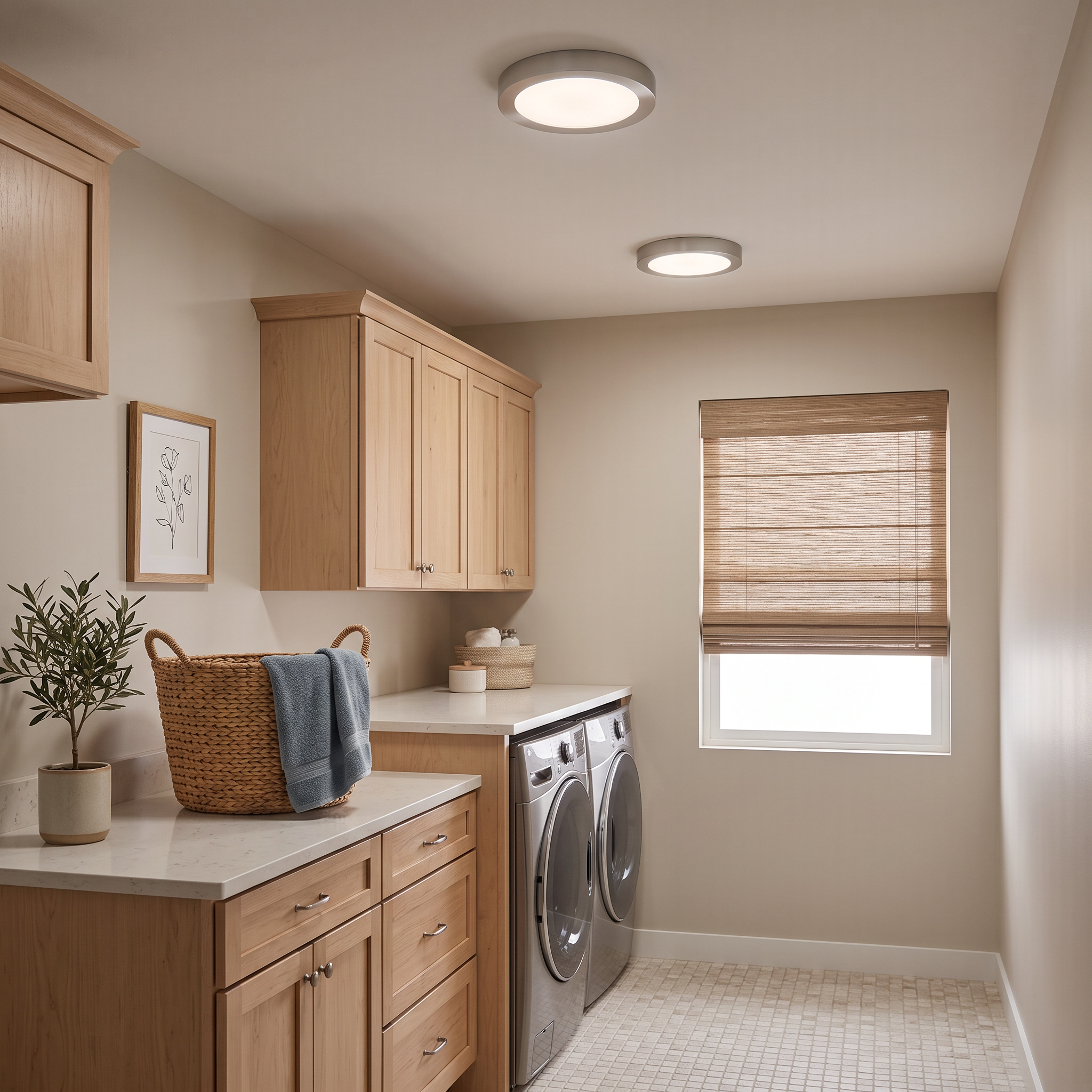 Quoizel Outskirts Flush Mount stropní svítidlo 11" LED