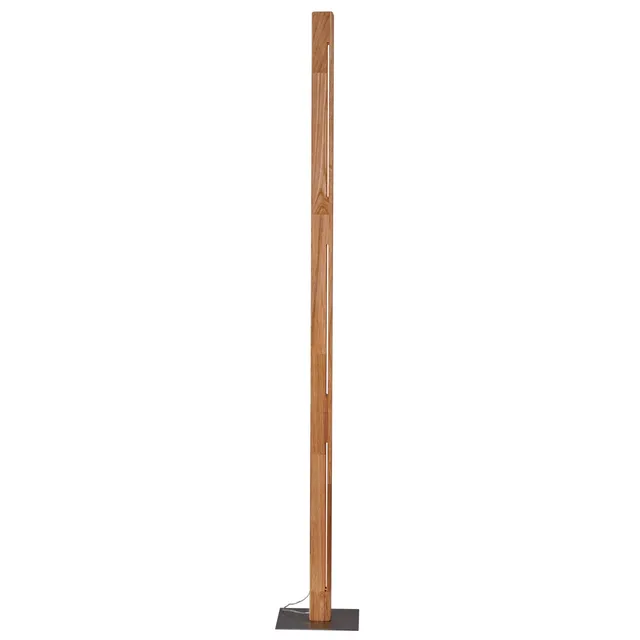 Elobra Panama LT stojací lampa dubový masiv