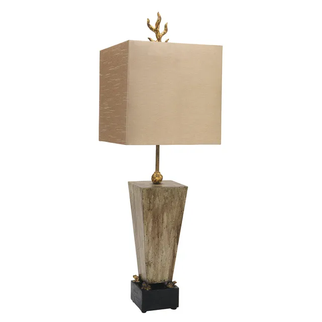 Gilded Nola Grenouille stolní lampa se žábami