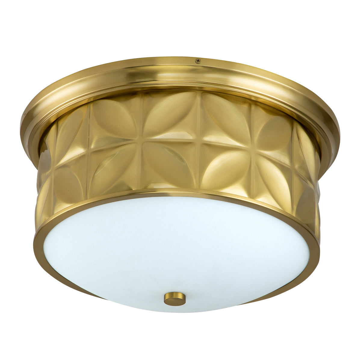 Gilded Nola Epsilon 3 Light stropní svítidlo mosazné
