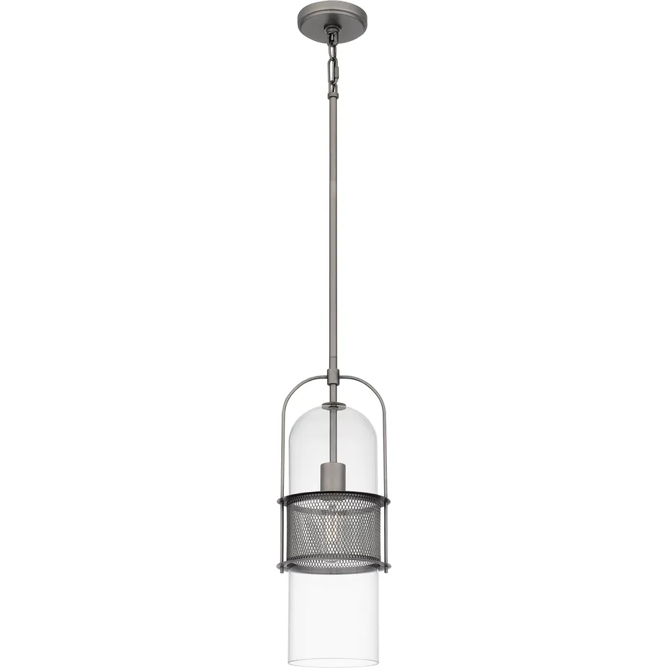 Quoizel Soffer Mini Pendant závěsné svítidlo Antique Nickel